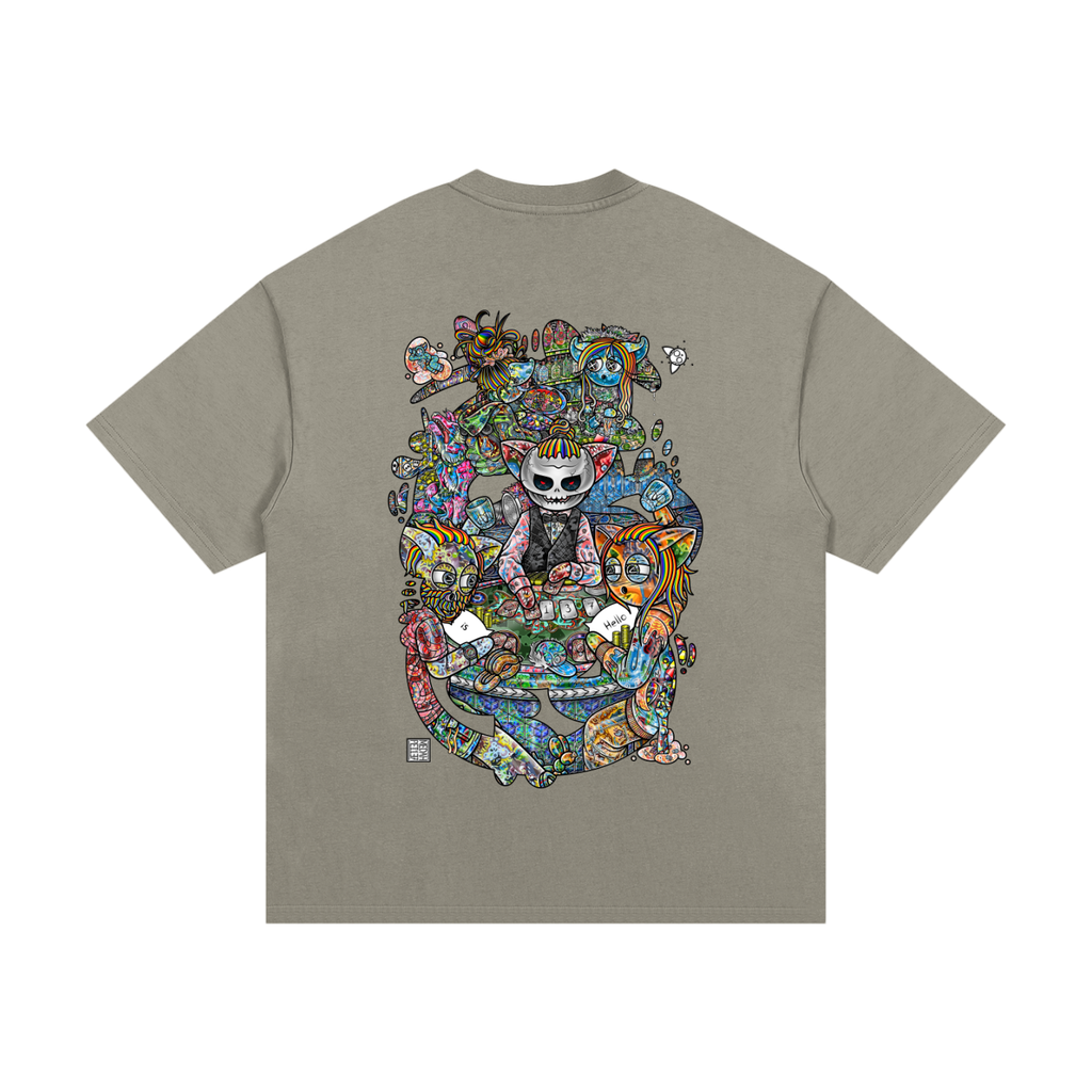 Two Truths and a Lie- Essential Heavyweight Cotton T-Shirt