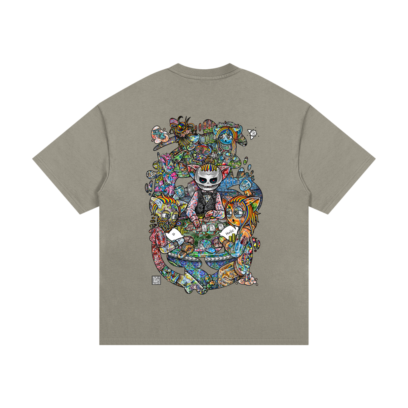 Two Truths and a Lie- Essential Heavyweight Cotton T-Shirt
