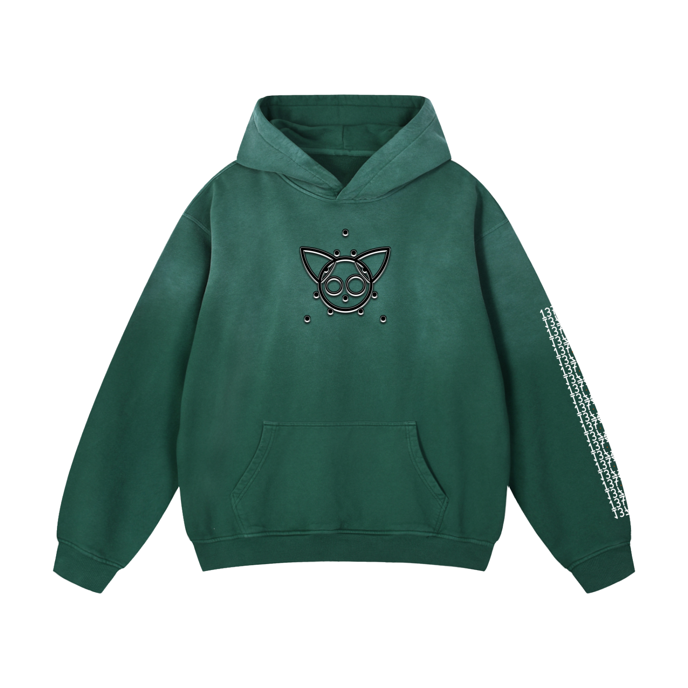 Sensificity - Heavyweight Sunfade Oversized Hoodie