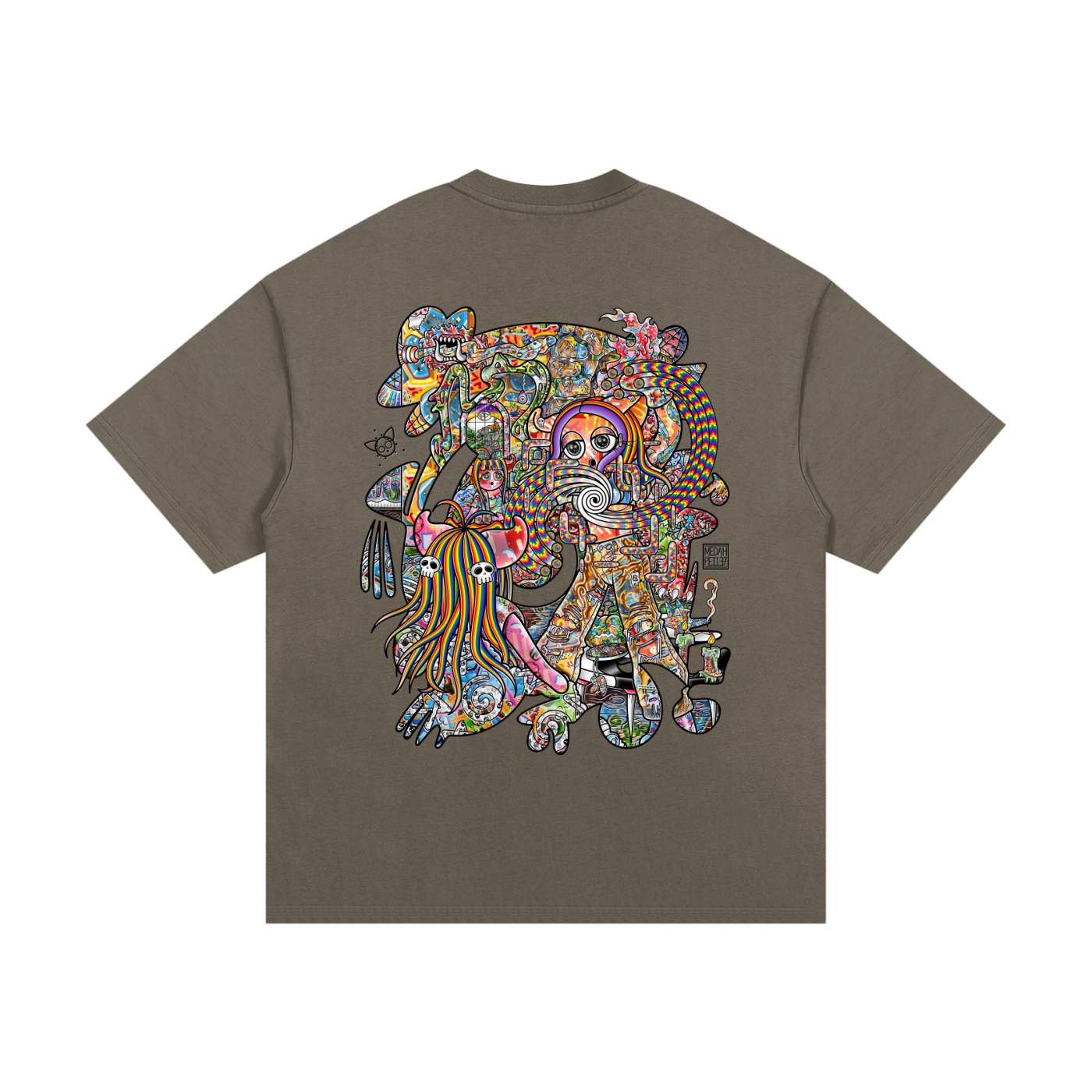 Light Enjoys Darkness - Essential Heavyweight Cotton T-Shirt