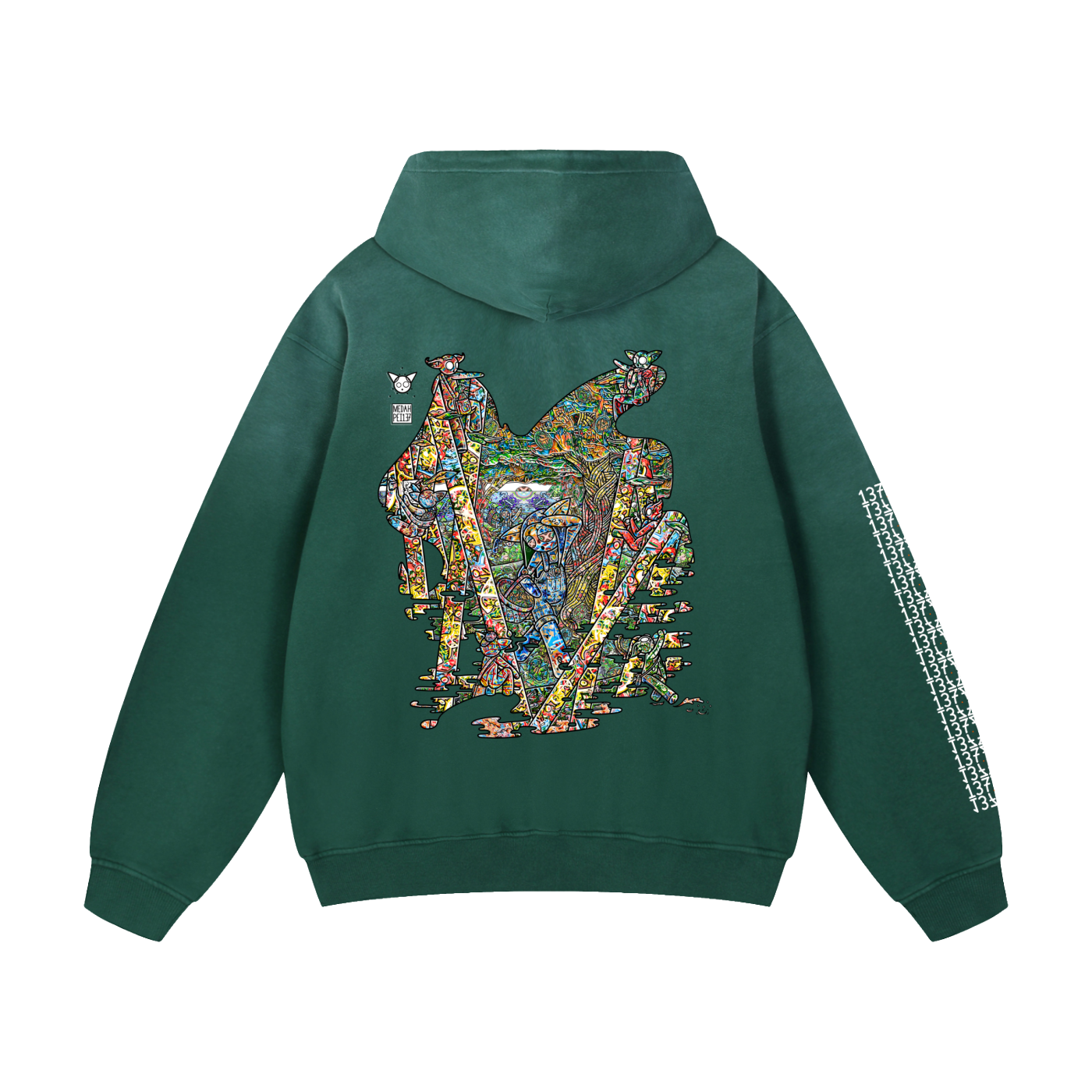 Orchard of Life - Heavyweight Sunfade Oversized Hoodie