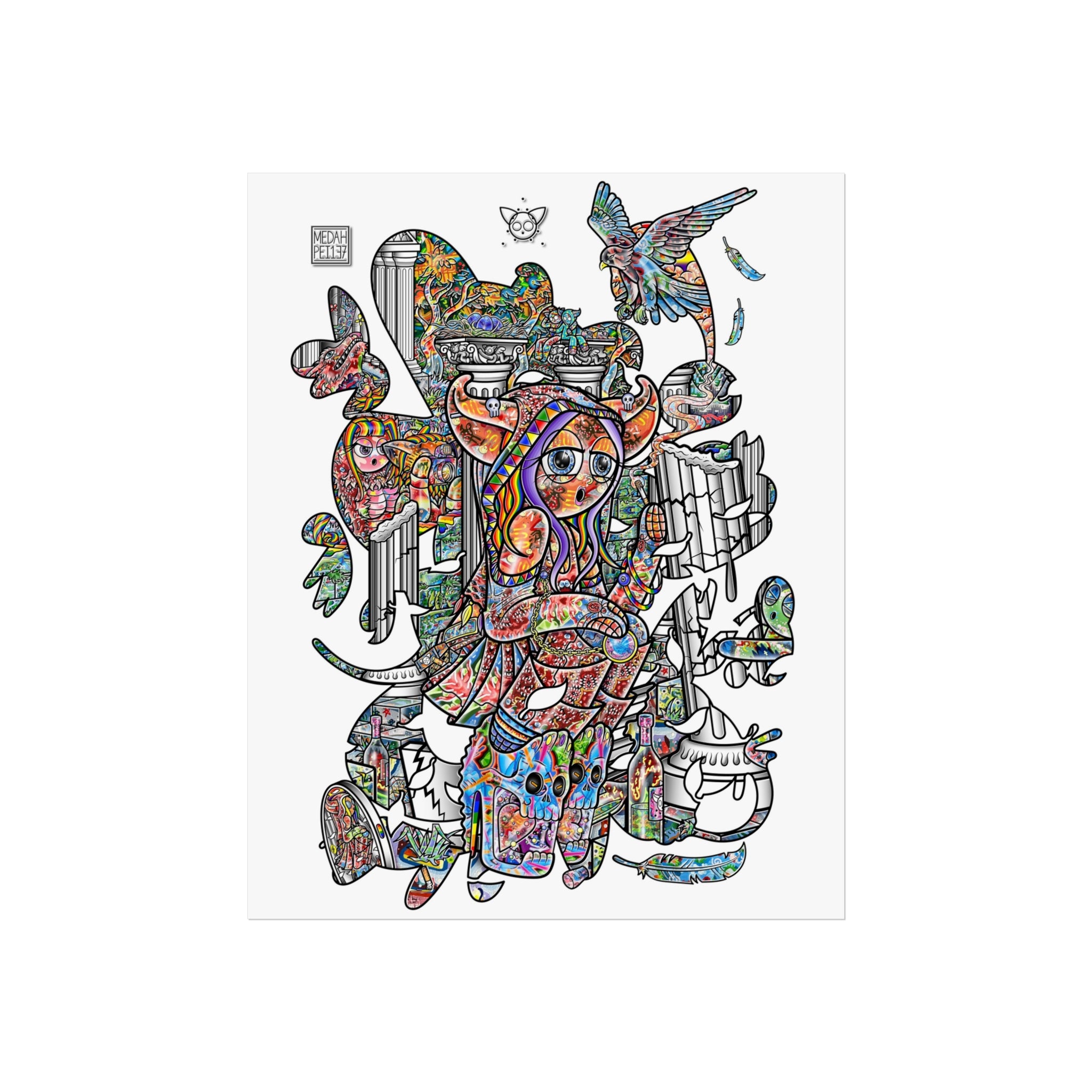 Pois In Ruin - Fine Art Posters