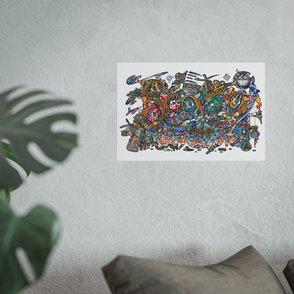 Enter The Chat - Fine Art Posters