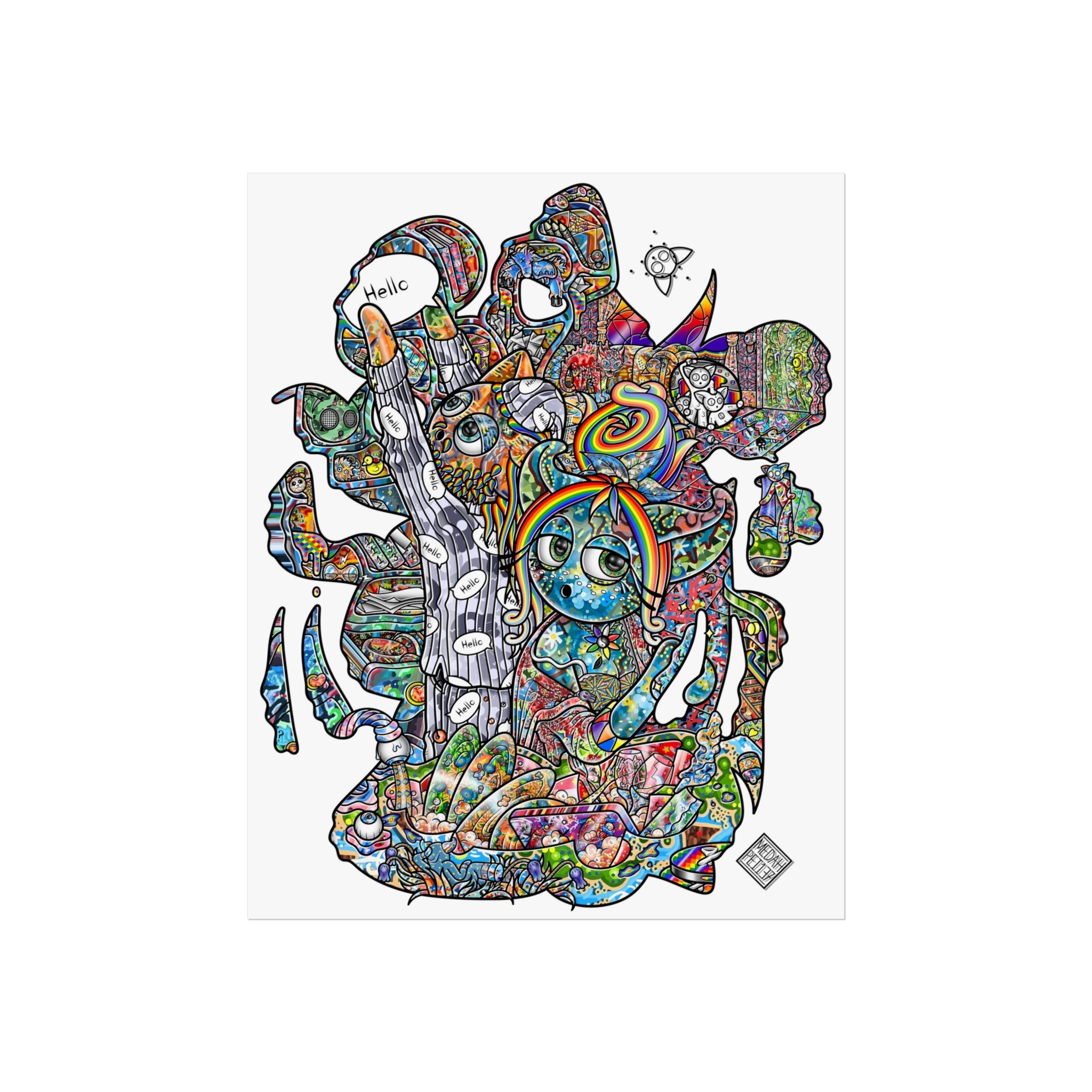 Tidying Up Sentimental Sensibilities - Fine Art Posters