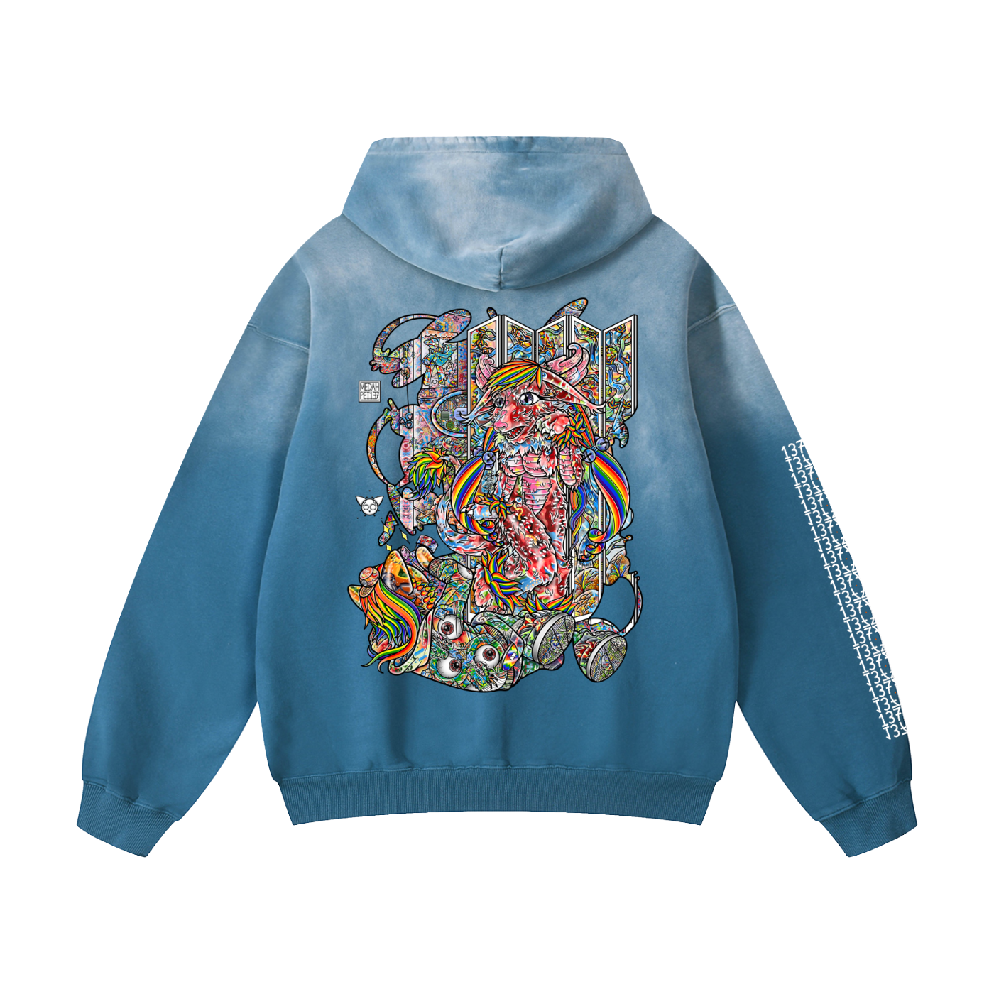 Birthday Suit - Heavyweight Sunfade Oversized Hoodie