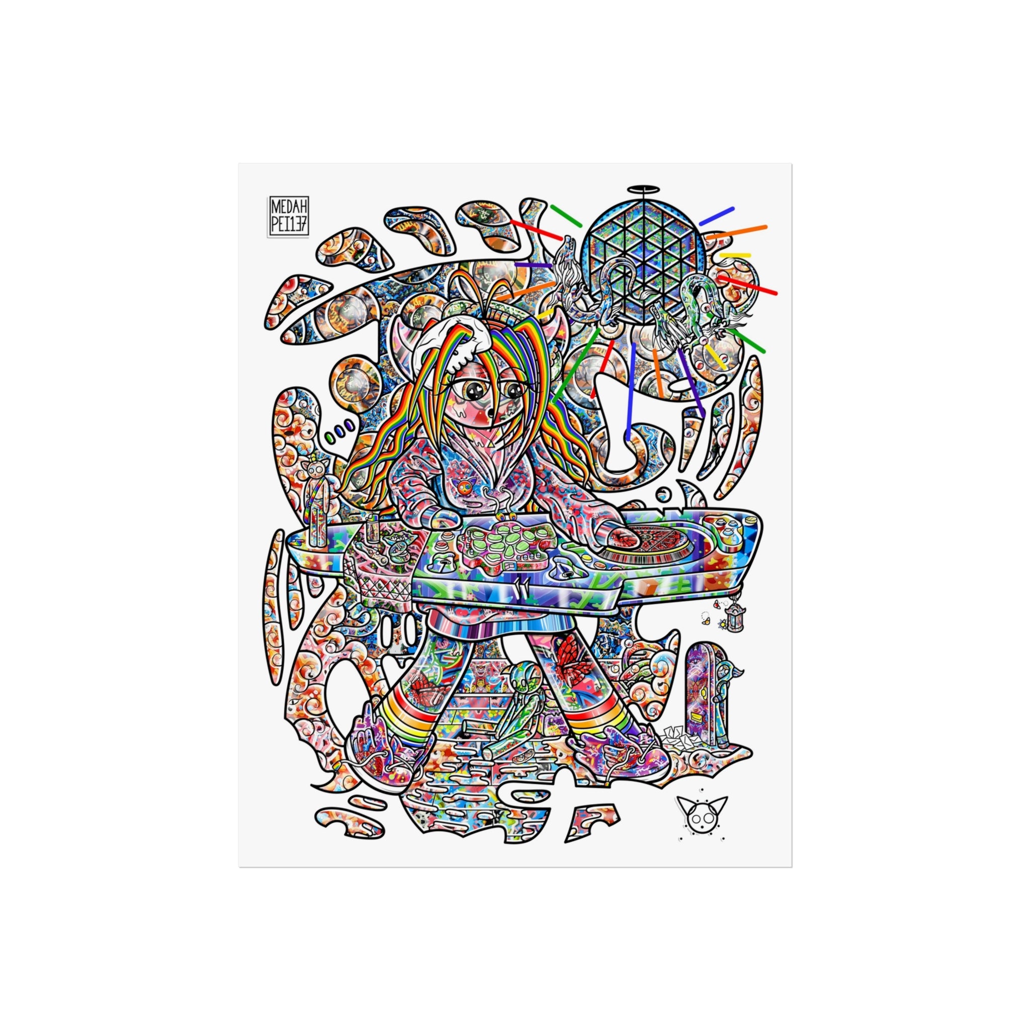 Pushing Buttons - Fine Art Posters