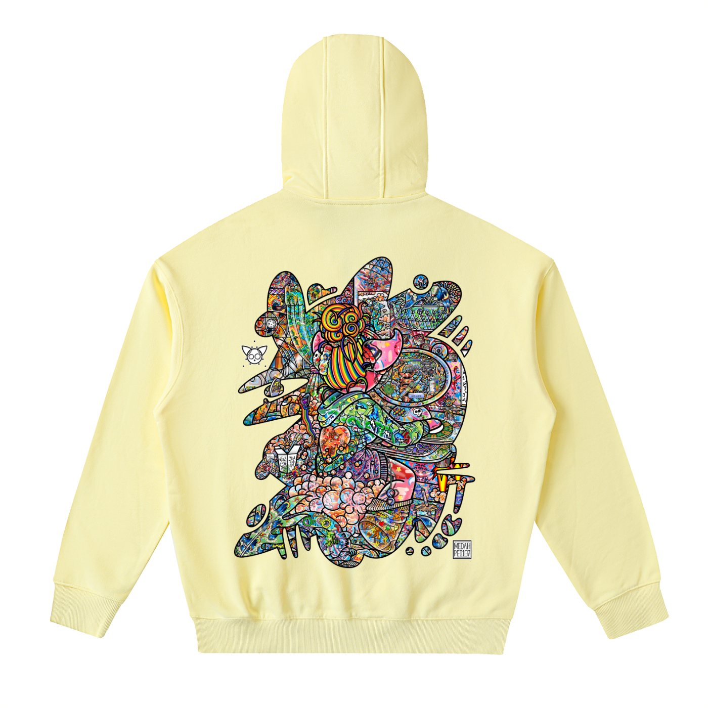 Stationary - Drop-Shoulder Zip Up Hoodie