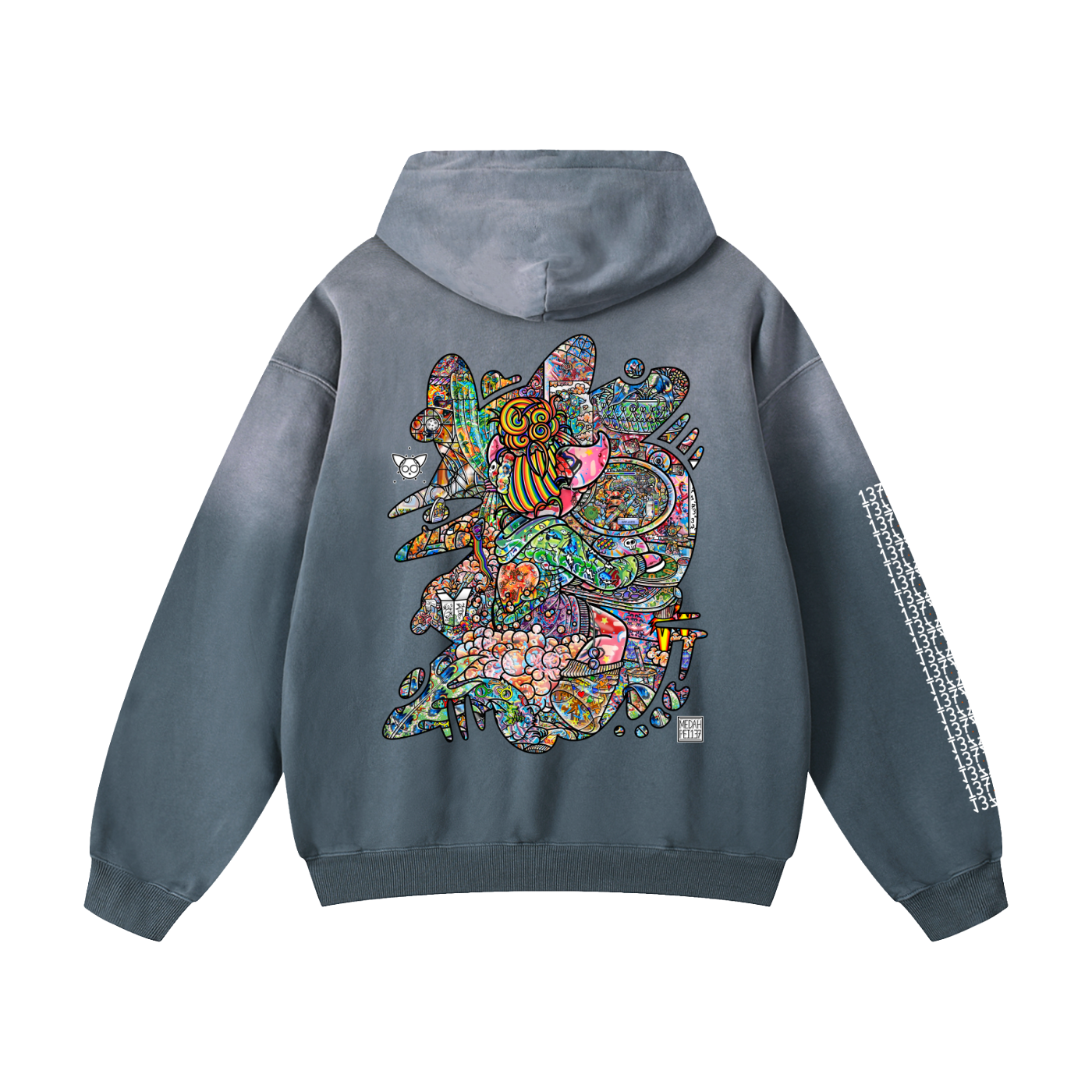 Stationary - Heavyweight Sunfade Oversized Hoodie