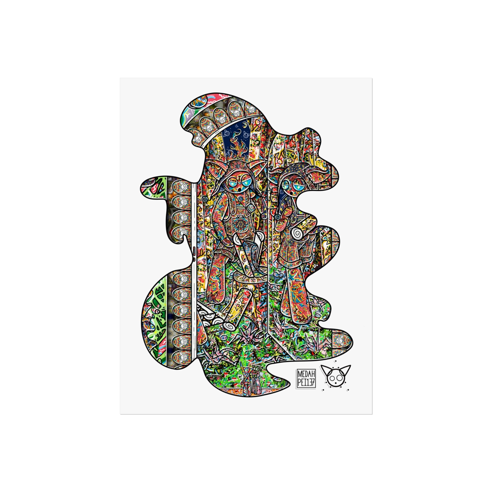 Behind The Reflection - Fine Art Posters