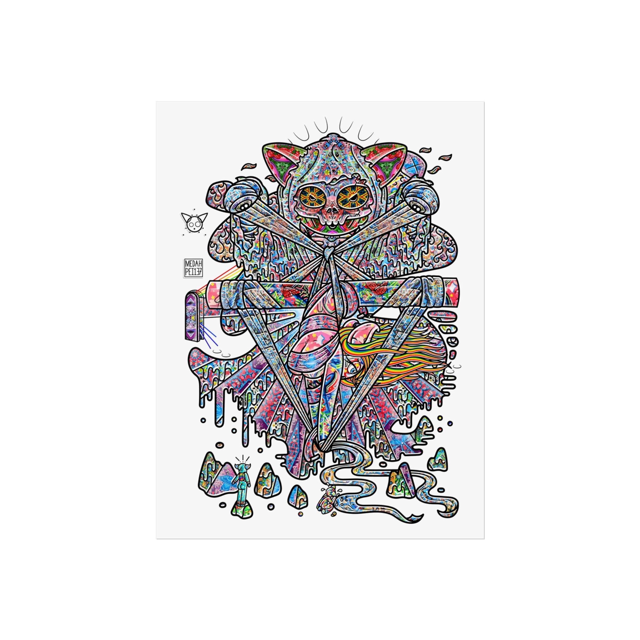 Balancing Negativity - Fine Art Posters