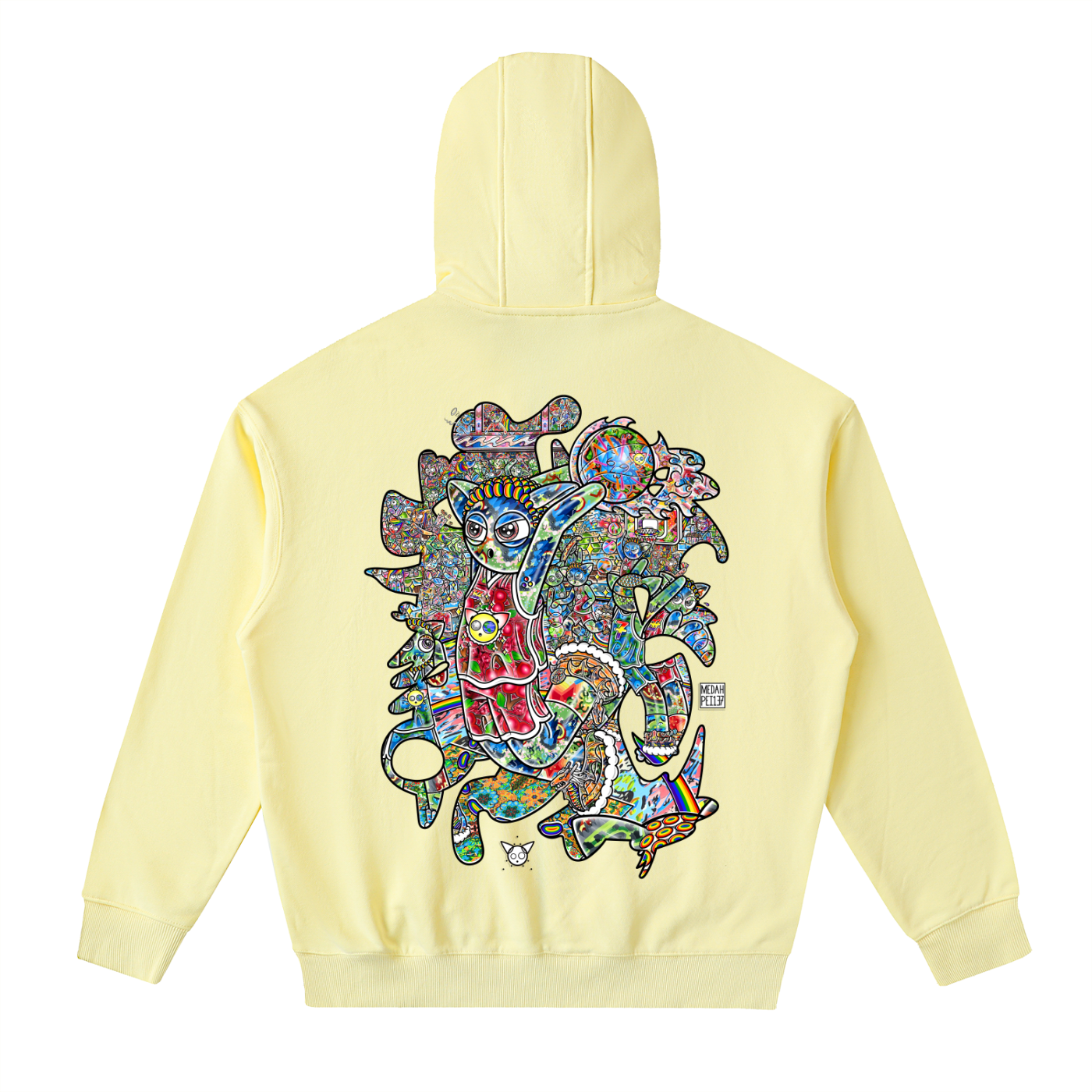 All In - Drop-Shoulder Zip Up Hoodie