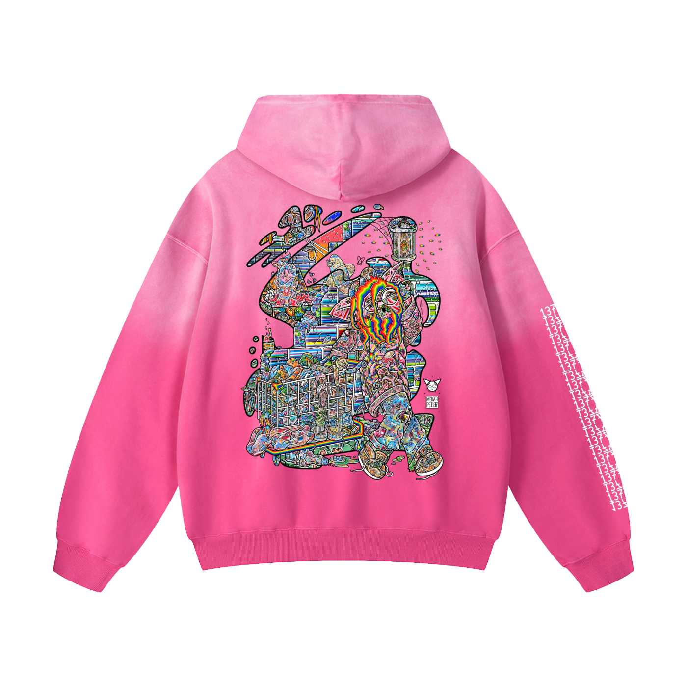 A Dark Spot - Heavyweight Sunfade Oversized Hoodie