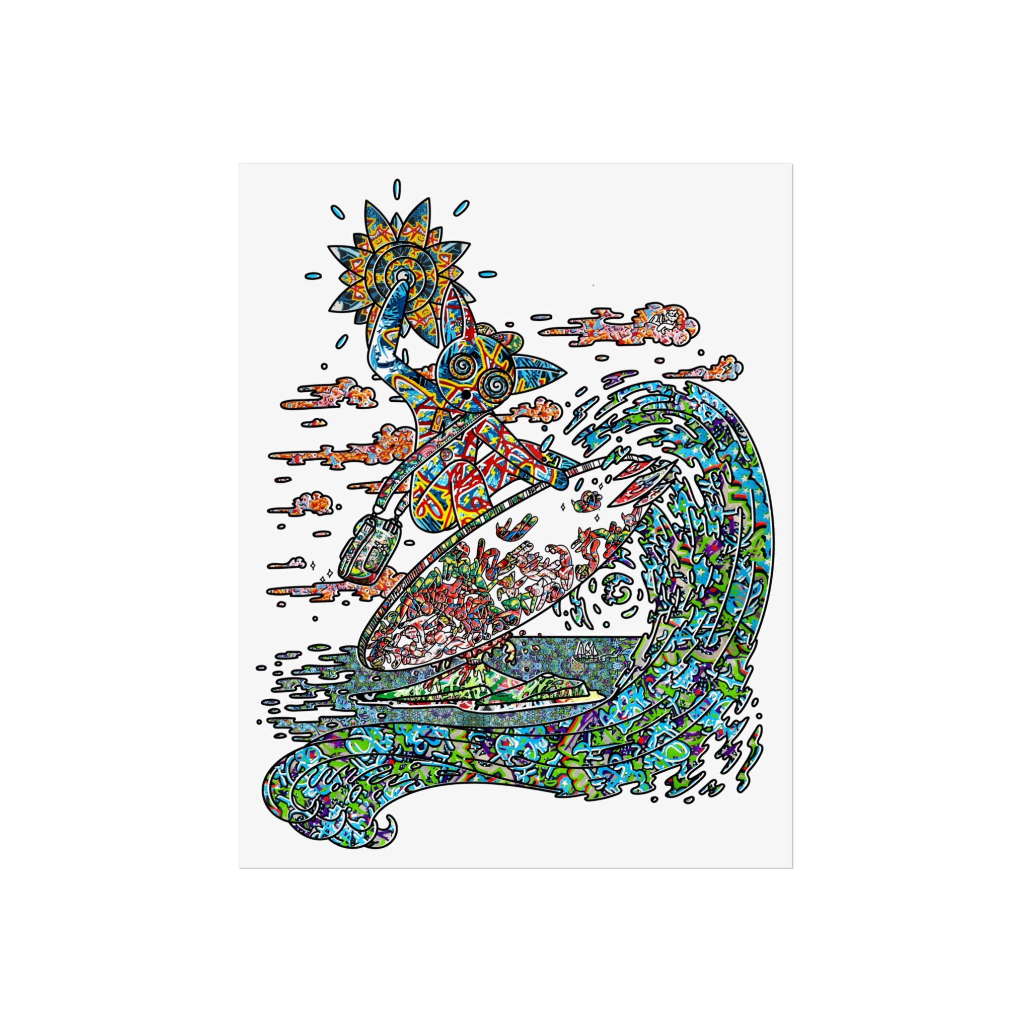 Spun On The Spin - Fine Art Posters