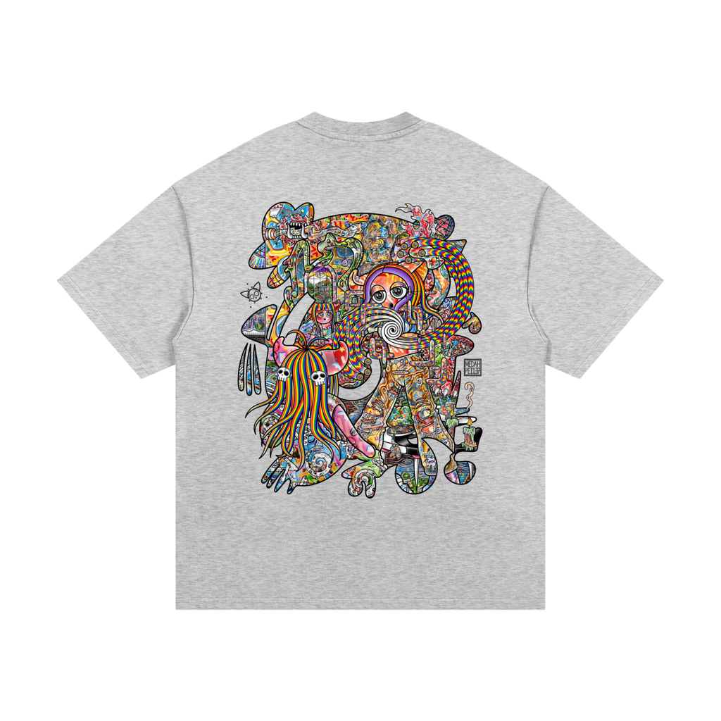 Light Enjoys Darkness - Essential Heavyweight Cotton T-Shirt