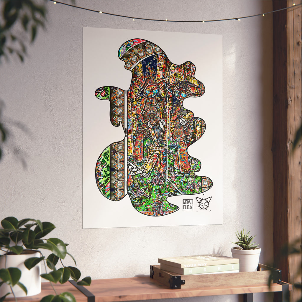 Behind The Reflection - Fine Art Posters