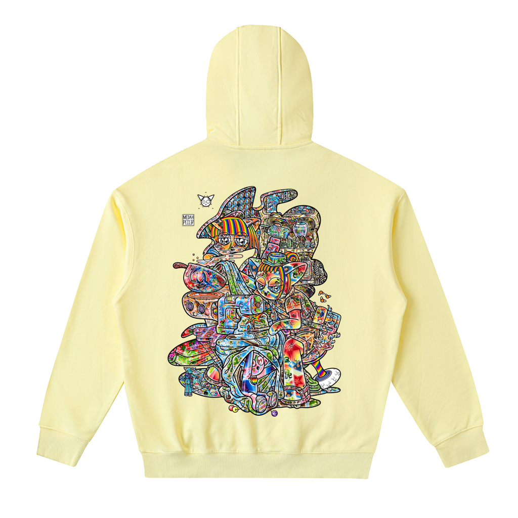 Making It Big - Drop-Shoulder Zip Up Hoodie