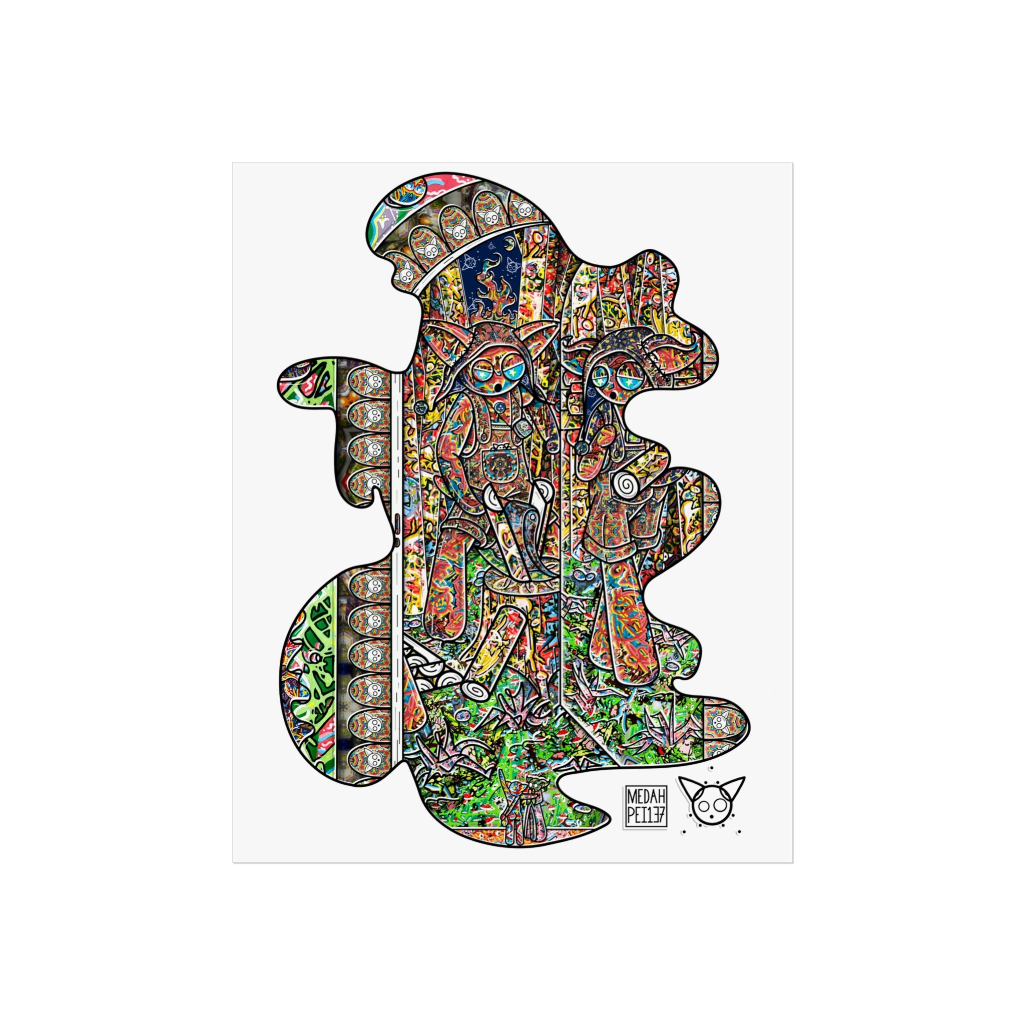 Behind The Reflection - Fine Art Posters