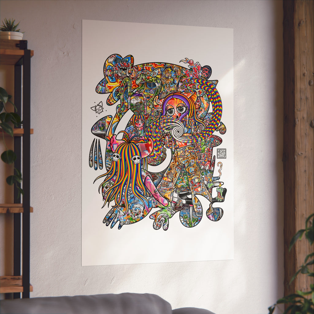 Light Enjoys Darkness - Fine Art Posters