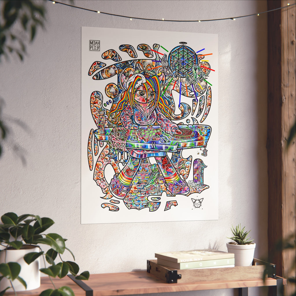 Pushing Buttons - Fine Art Posters