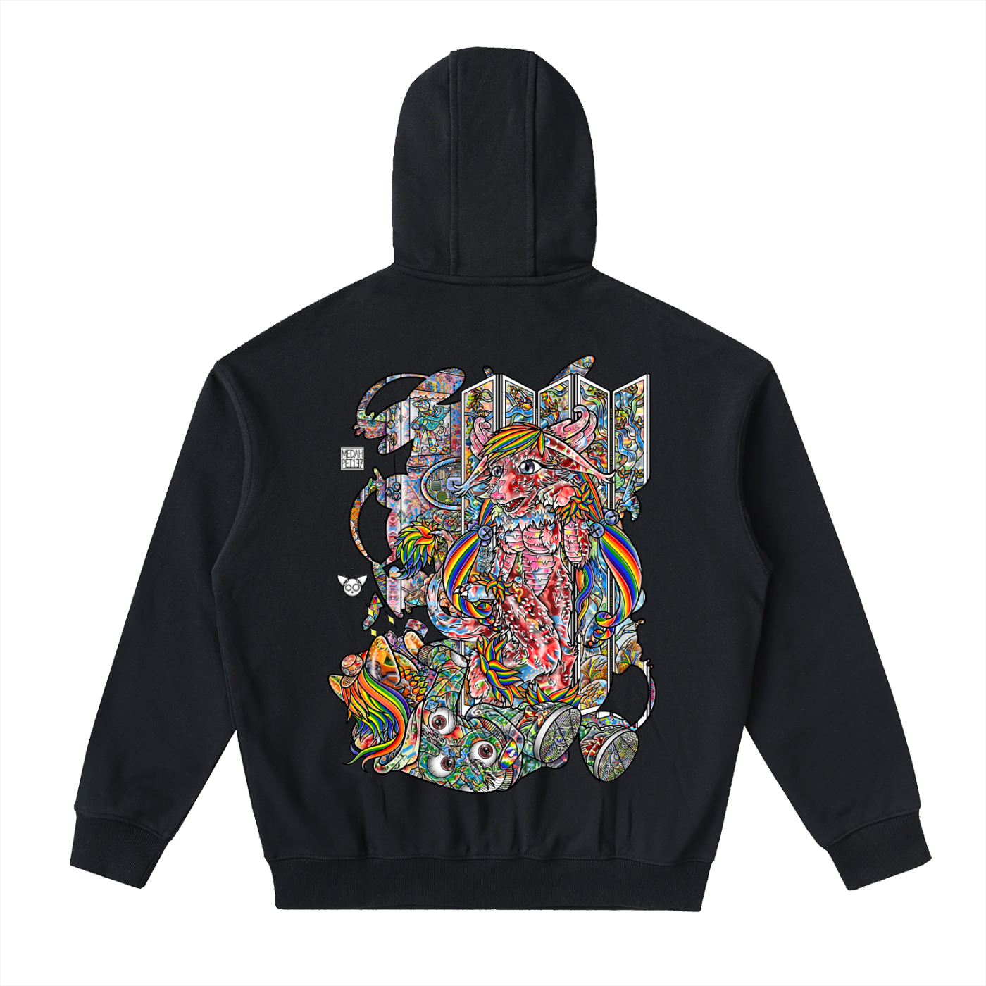 Birthday Suit - Drop-Shoulder Zip Up Hoodie