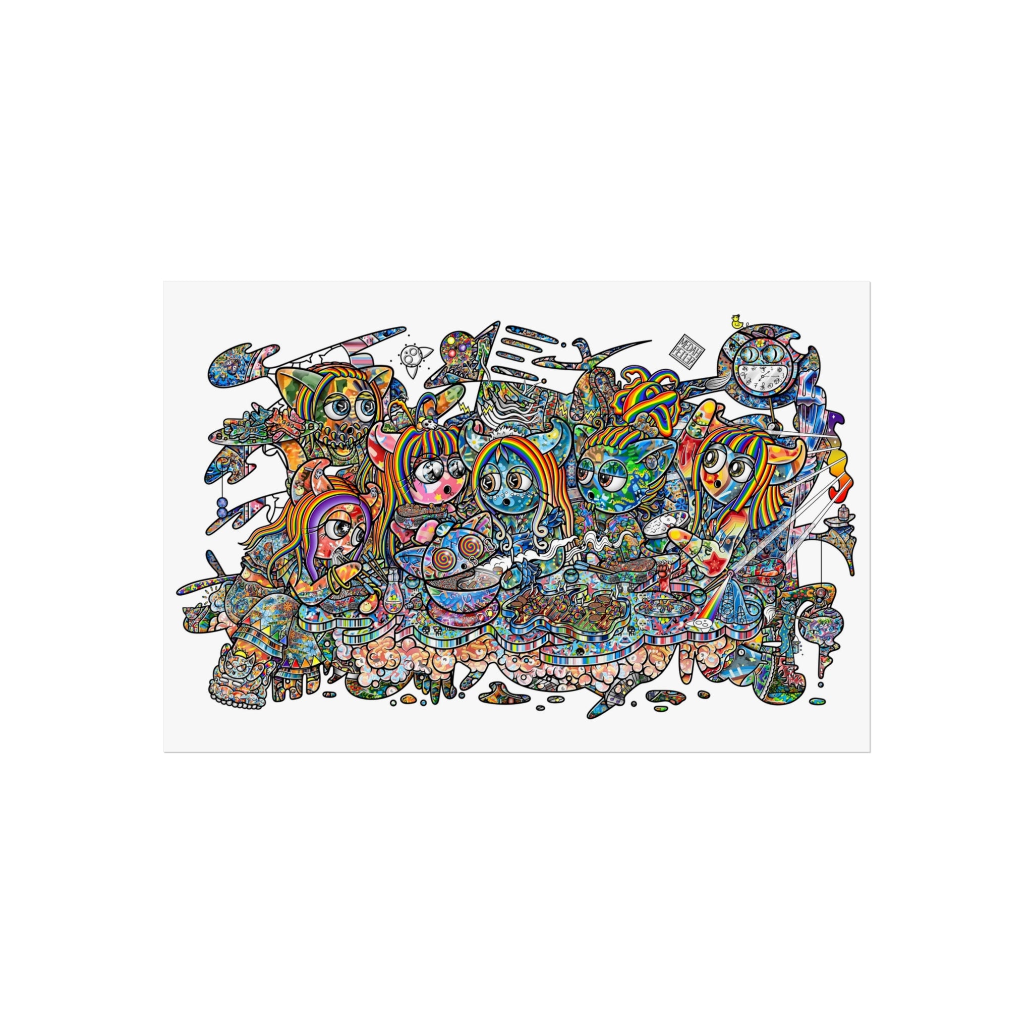 Enter The Chat - Fine Art Posters