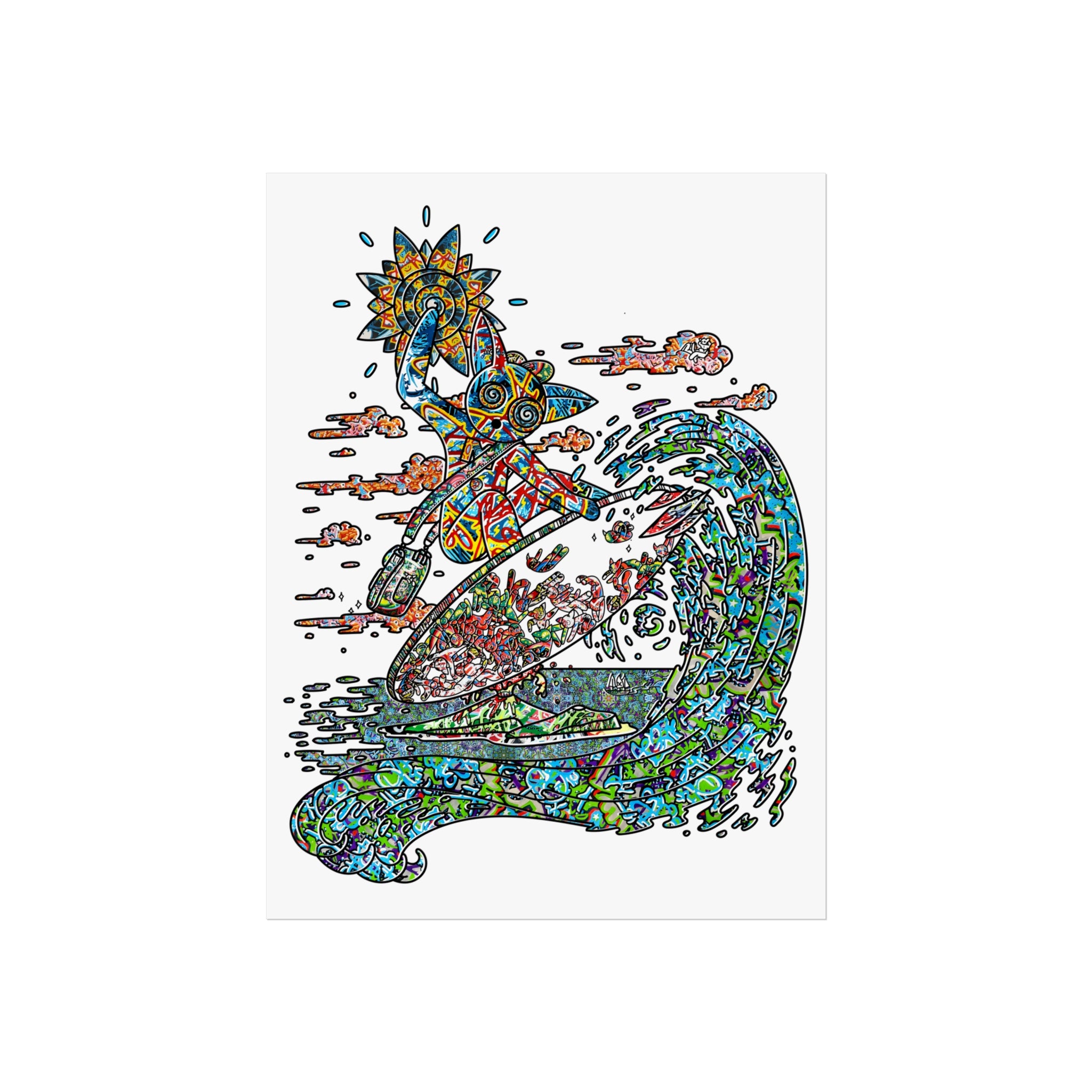 Spun On The Spin - Fine Art Posters