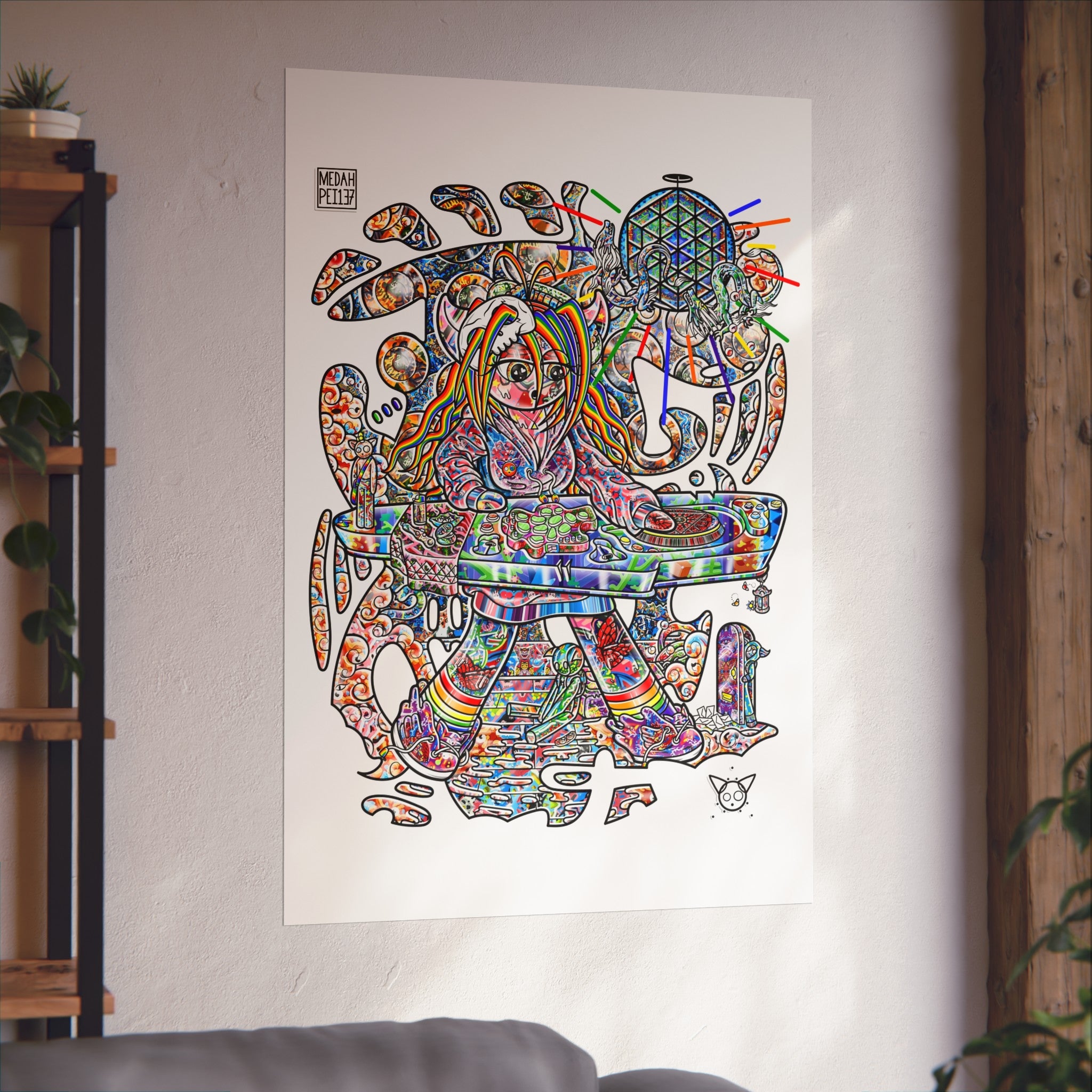 Pushing Buttons - Fine Art Posters