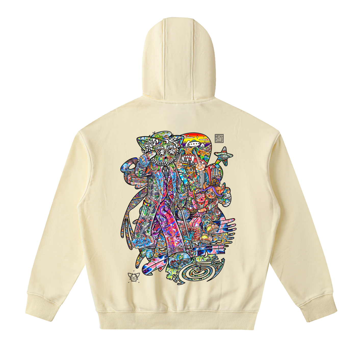 Blind Spot - Drop-Shoulder Zip Up Hoodie