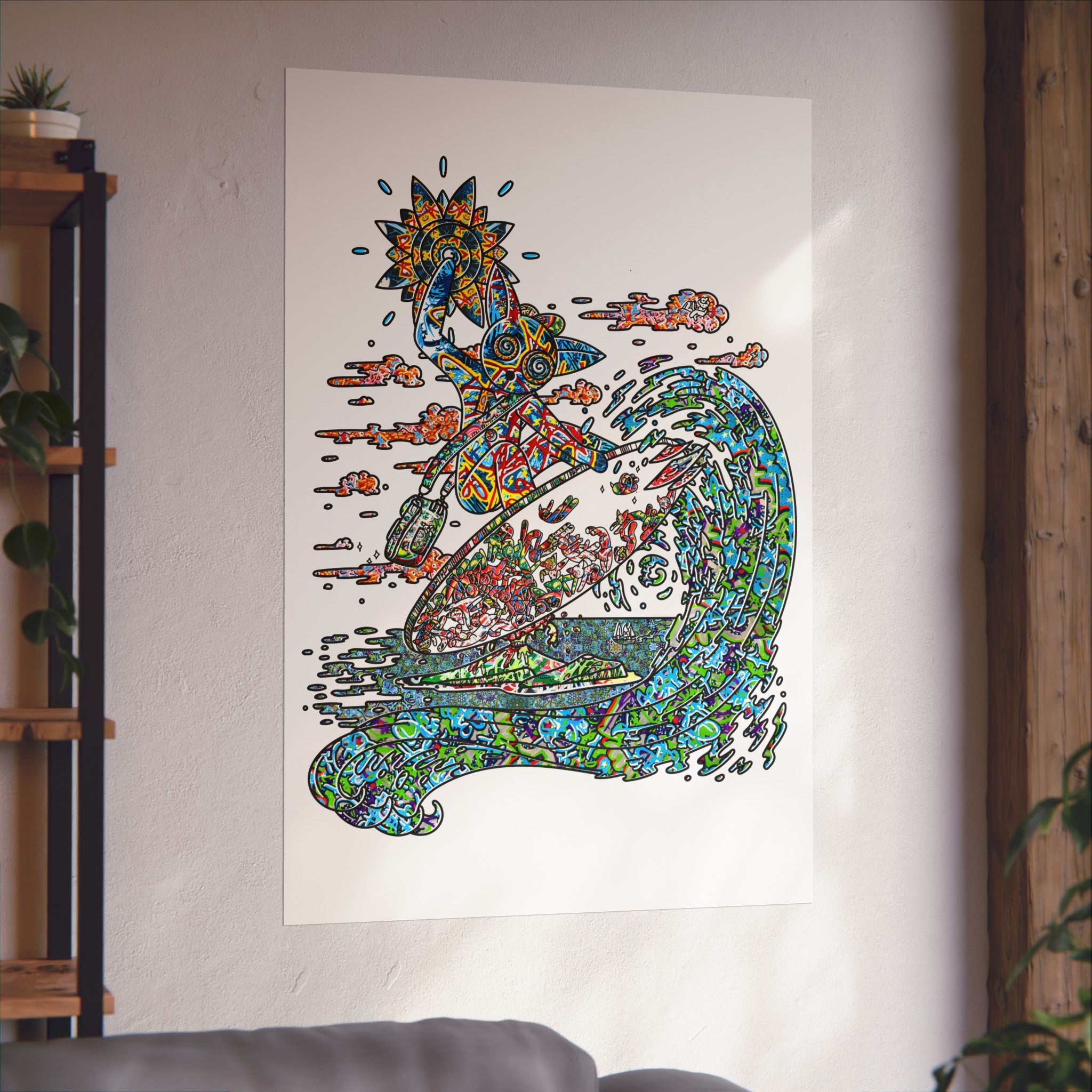 Spun On The Spin - Fine Art Posters