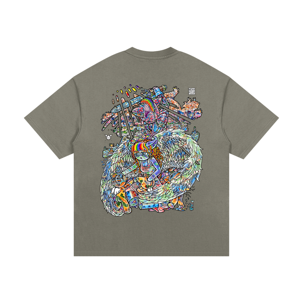 Another Day In Paradise - Essential Heavyweight Cotton T-Shirt