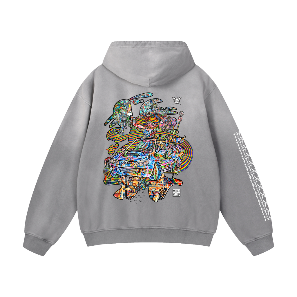 Tale Spin - Heavyweight Sunfade Oversized Hoodie