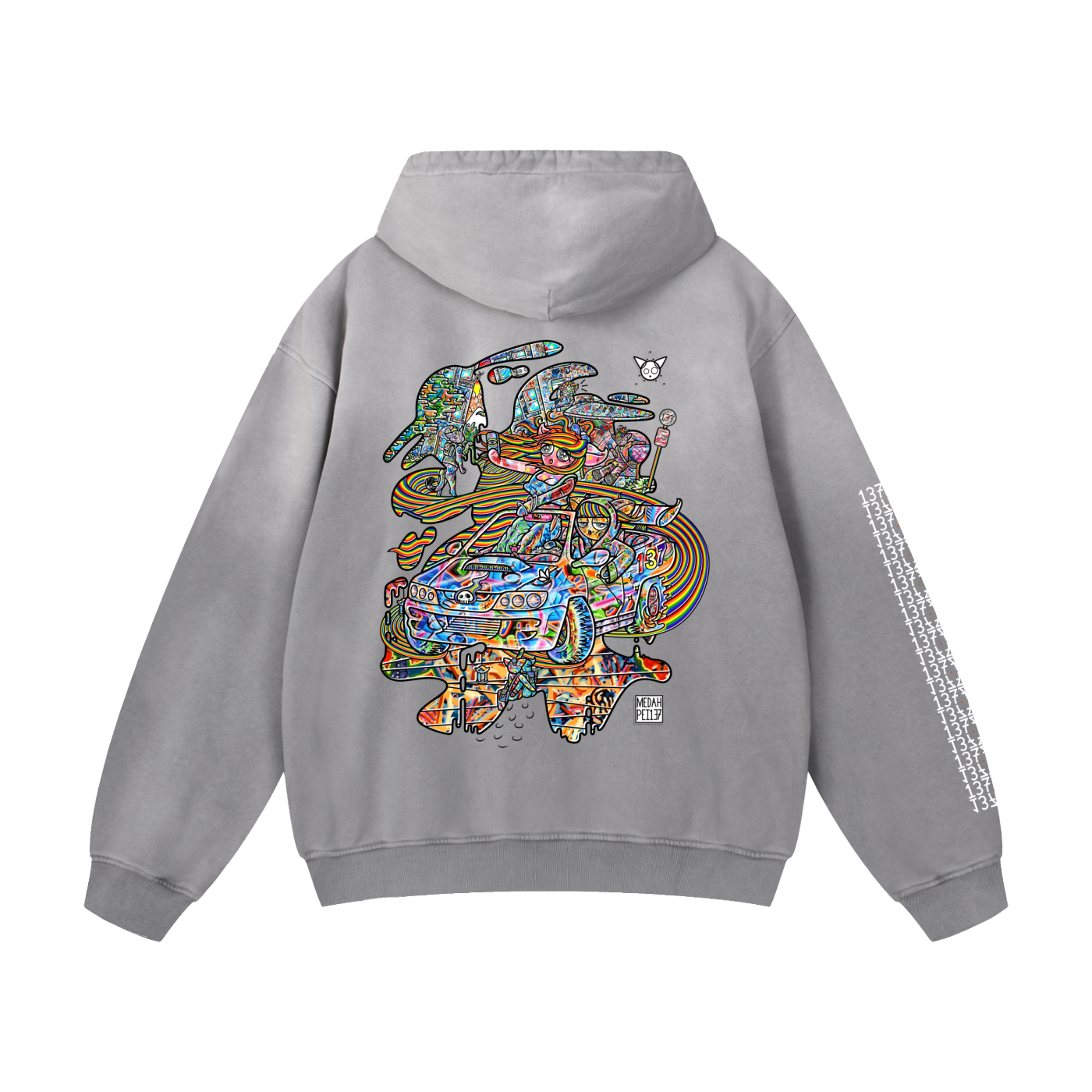 Tale Spin - Heavyweight Sunfade Oversized Hoodie