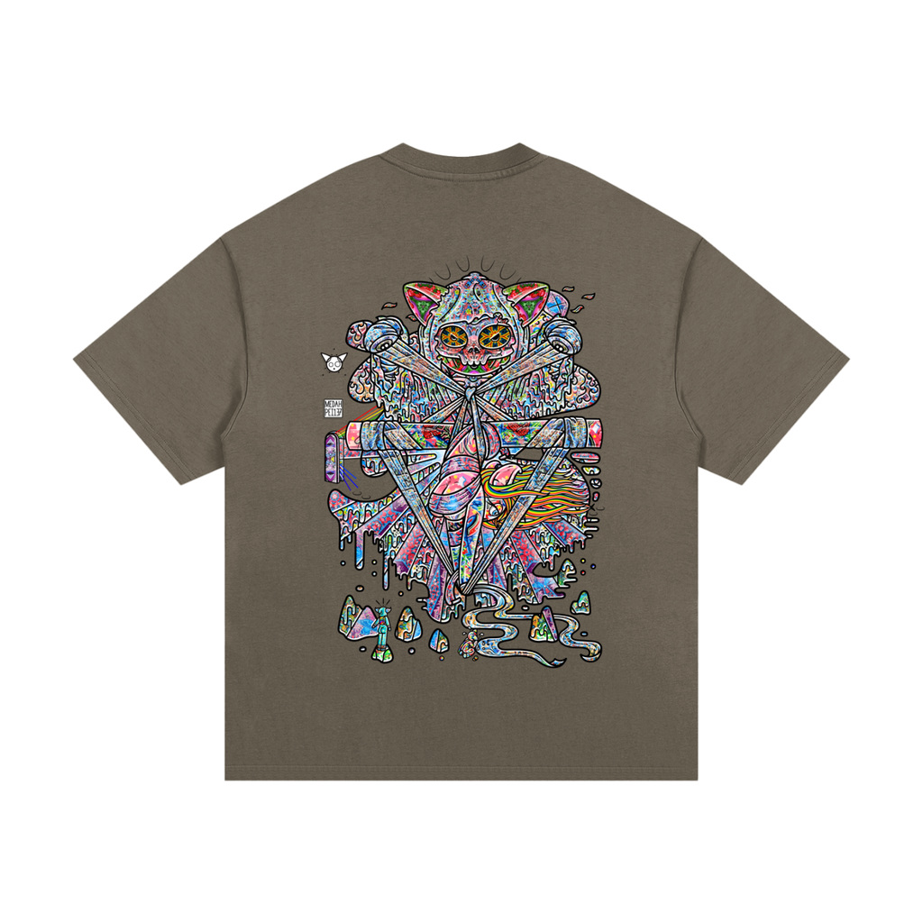 Balancing Negativity - Essential Heavyweight Cotton T-Shirt