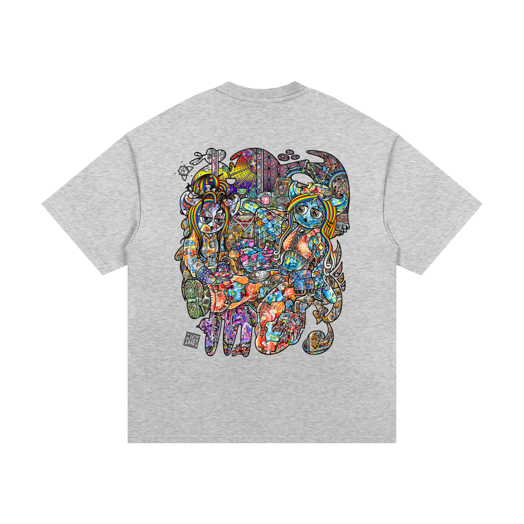 Feeling Ubiquitously Cyclical Karma - Essential Heavyweight Cotton T-Shirt
