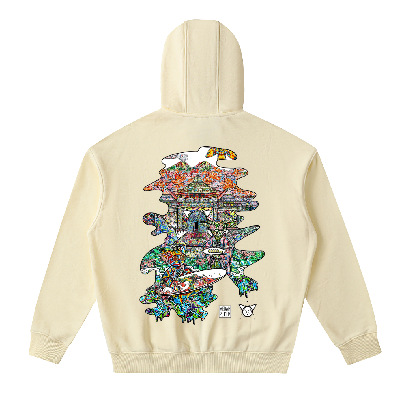 Horizons - Drop-Shoulder Zip Up Hoodie