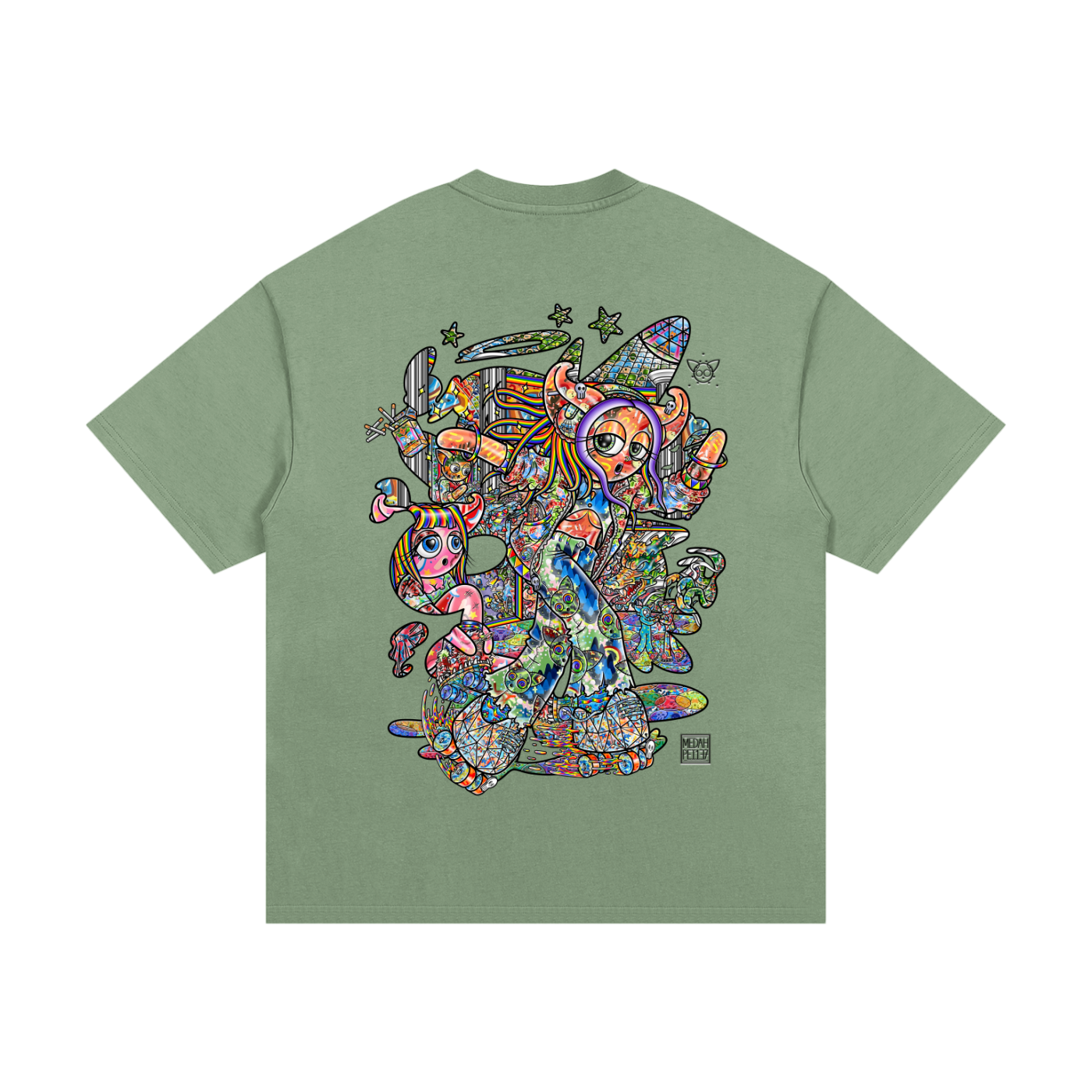 Rolling Into Newfound Grace - Essential Heavyweight Cotton T-Shirt