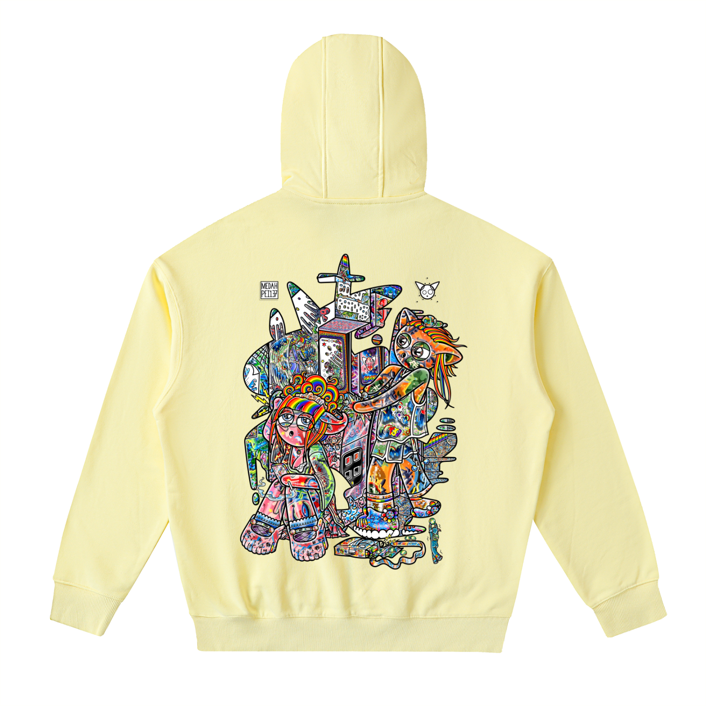 Not A Game - Drop-Shoulder Zip Up Hoodie