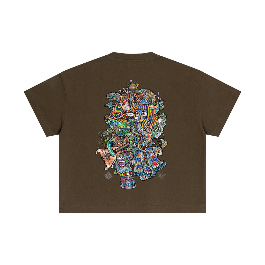 Manifesting Our Essence - Cotton Boxy T-Shirt