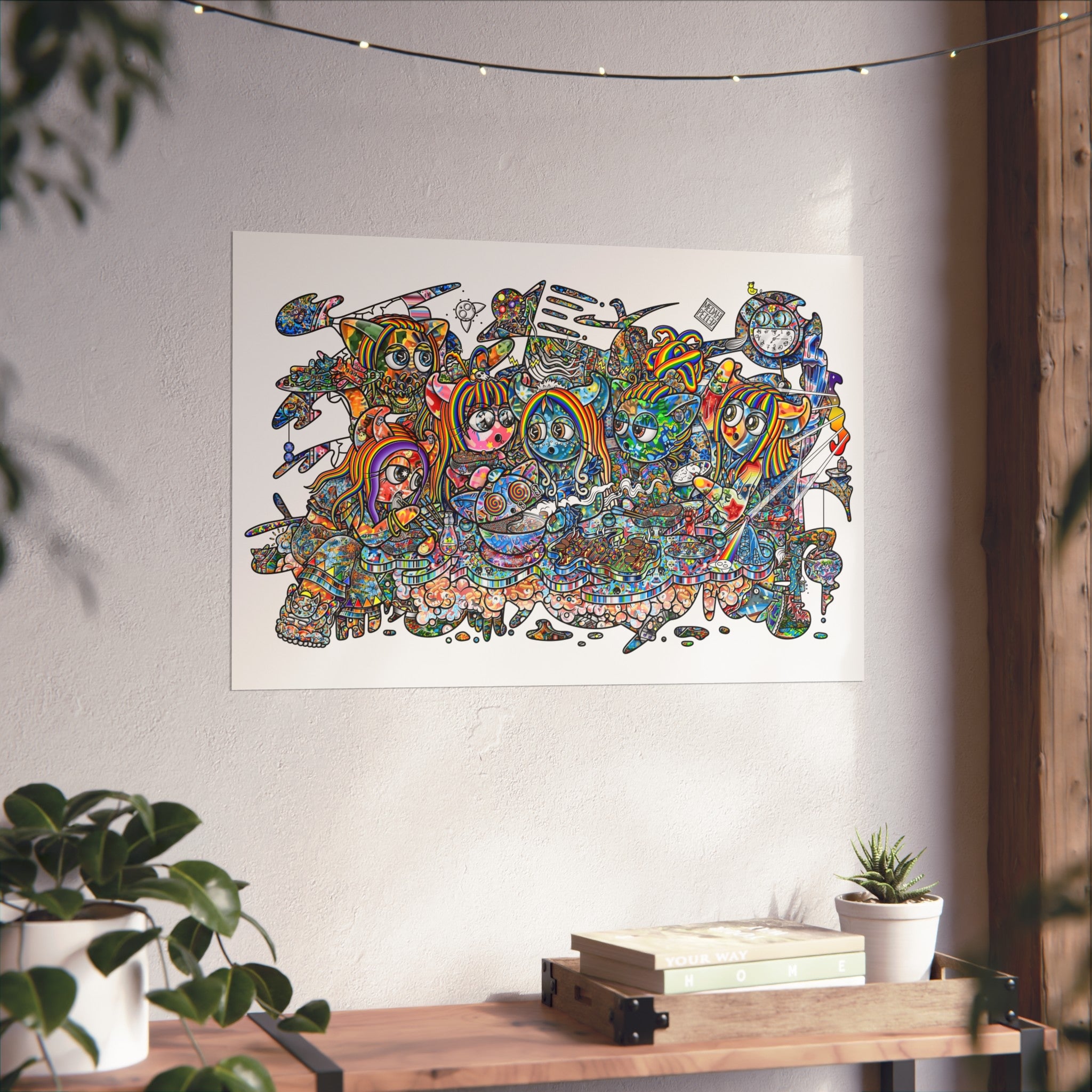 Enter The Chat - Fine Art Posters