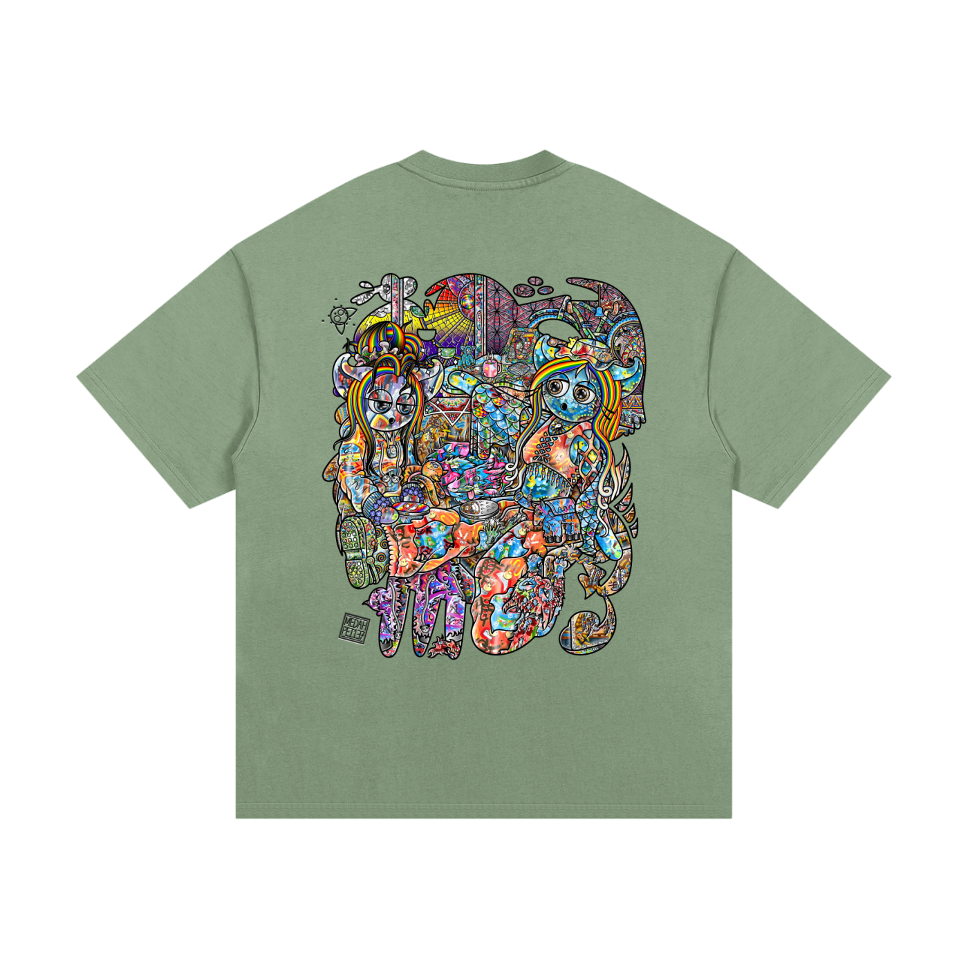 Feeling Ubiquitously Cyclical Karma - Essential Heavyweight Cotton T-Shirt