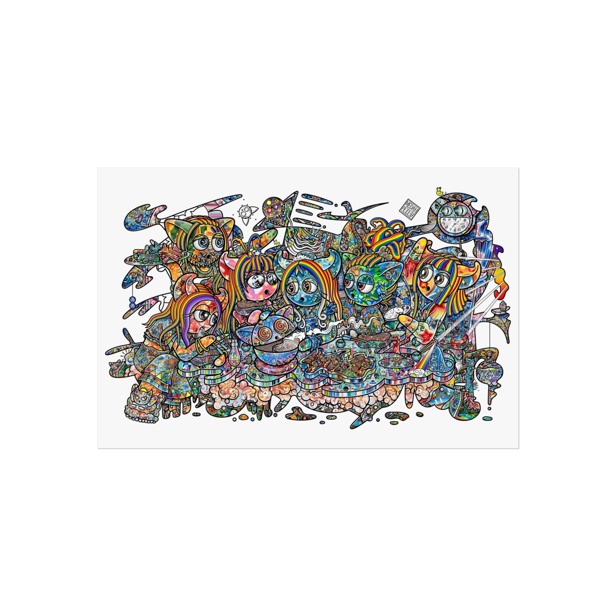 Enter The Chat - Fine Art Posters