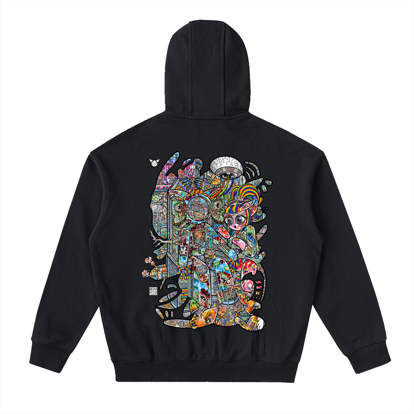 Maintemance - Drop-Shoulder Zip Up Hoodie