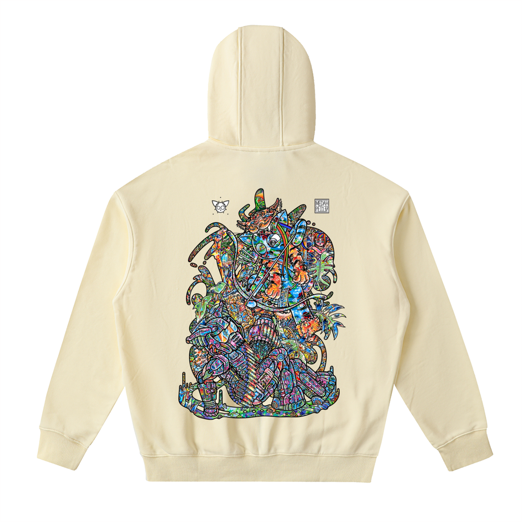 Protect The Vibe - Drop-Shoulder Zip Up Hoodie