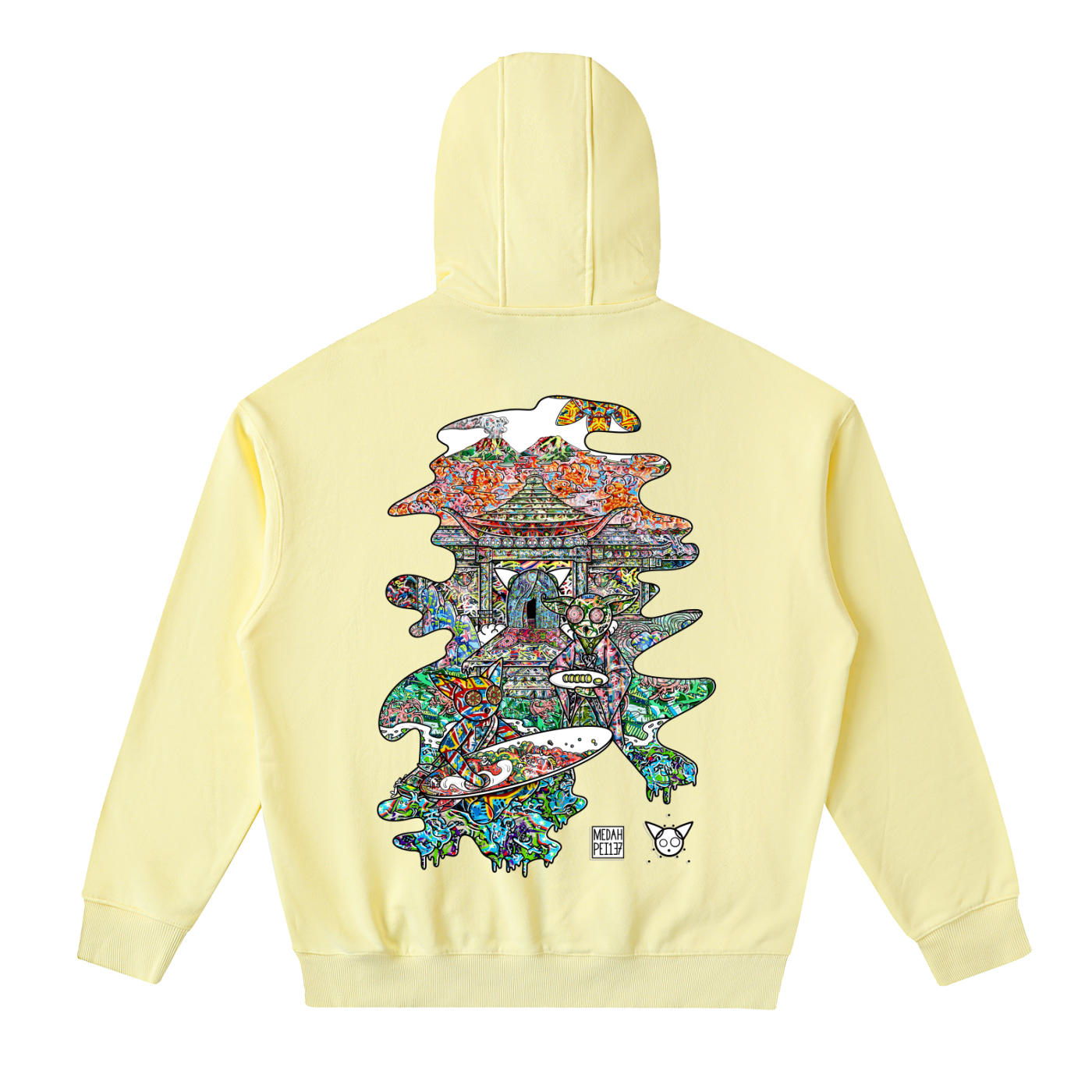 Horizons - Drop-Shoulder Zip Up Hoodie