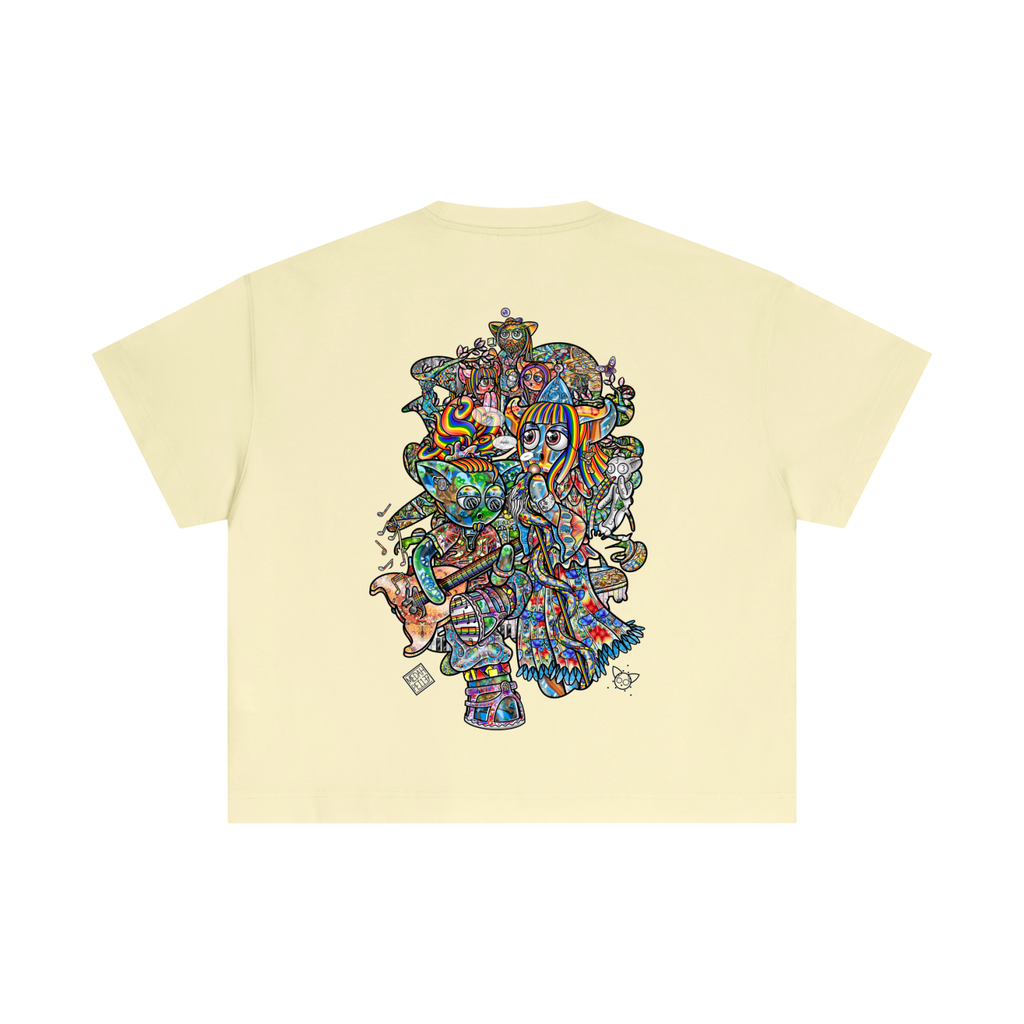 Manifesting Our Essence - Cotton Boxy T-Shirt