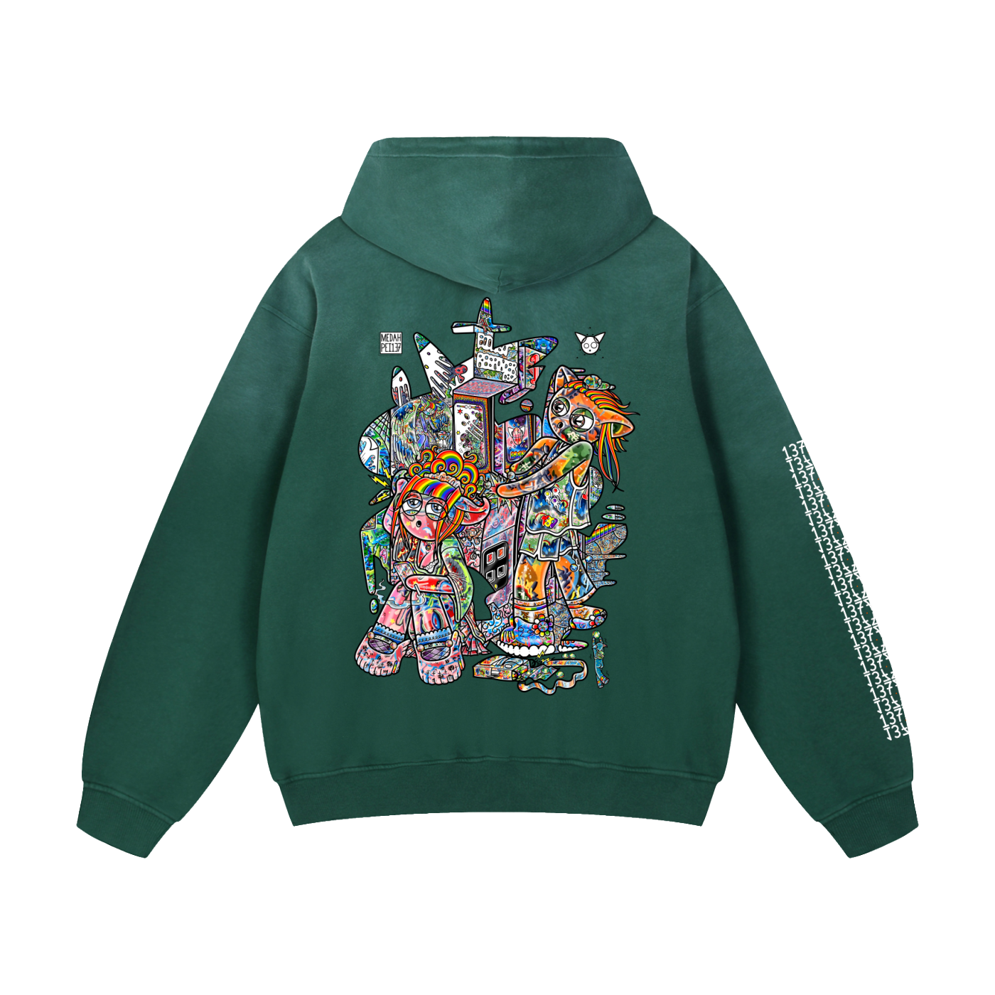 Not A Game - Heavyweight Sunfade Oversized Hoodie