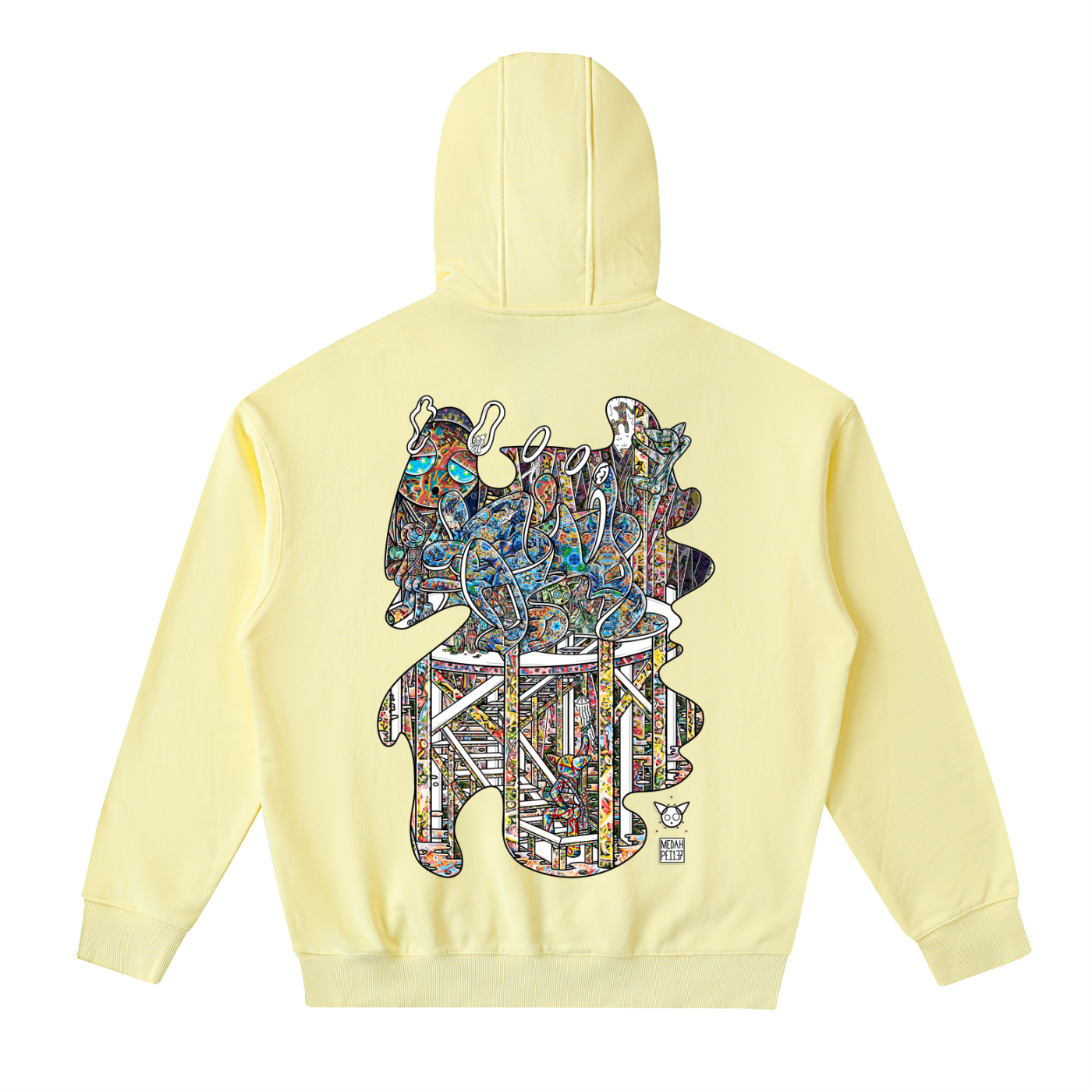 Family Fortress - Drop-Shoulder Zip Up Hoodie