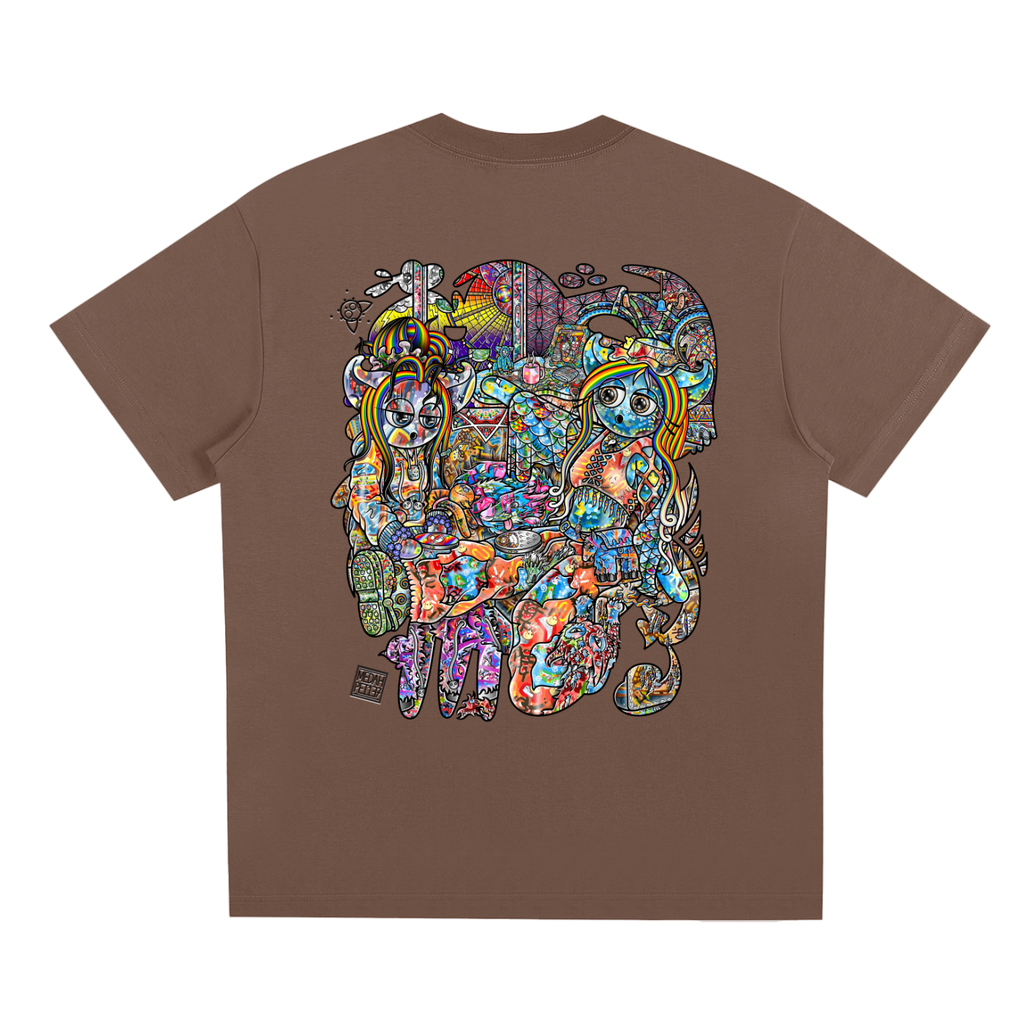 Feeling Ubiquitously Cyclical Karma- Quick-Dry Cooling T-Shirt
