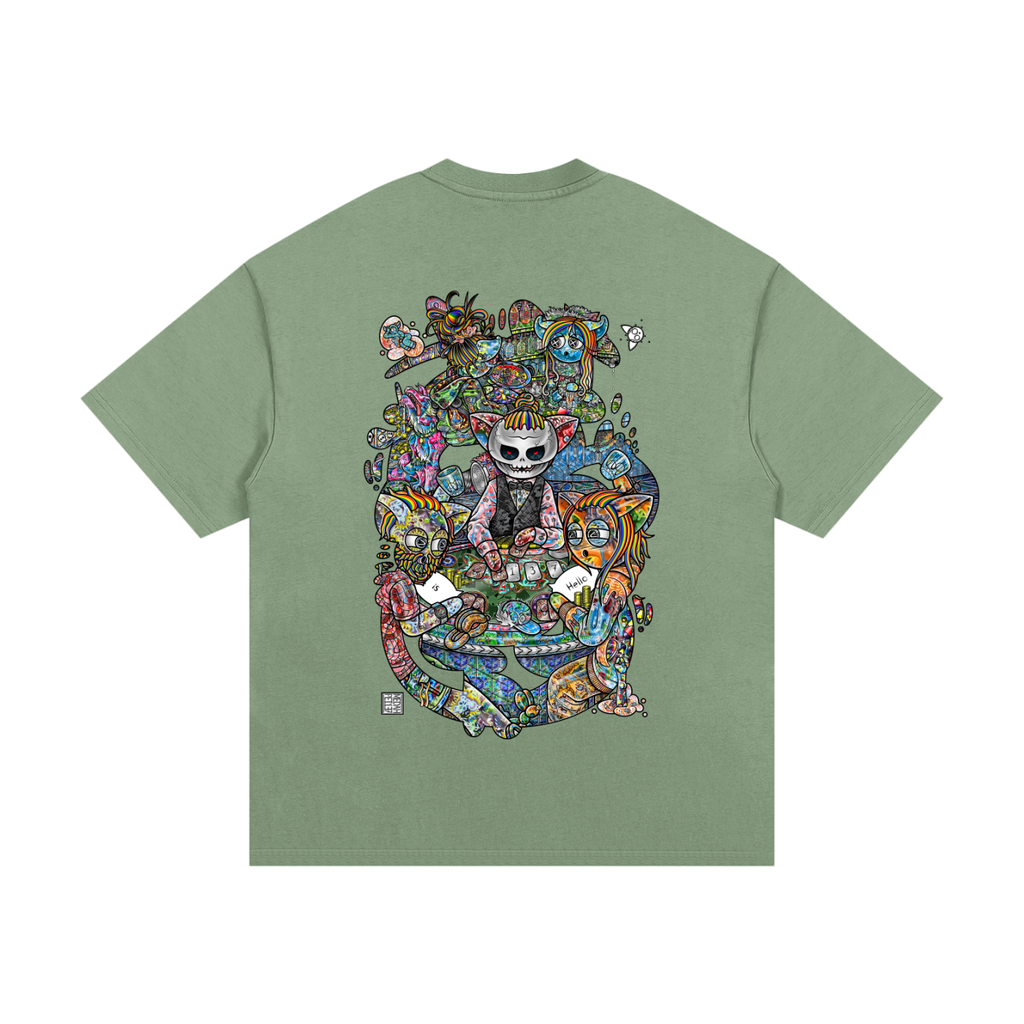 Two Truths and a Lie- Essential Heavyweight Cotton T-Shirt