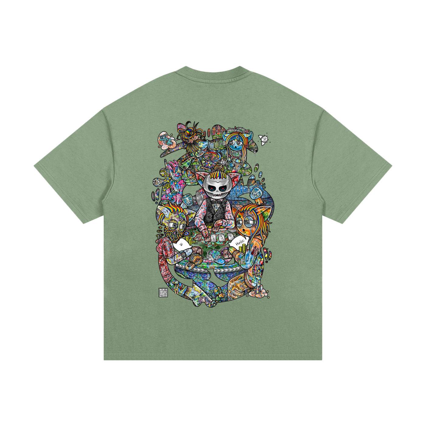 Two Truths and a Lie- Essential Heavyweight Cotton T-Shirt
